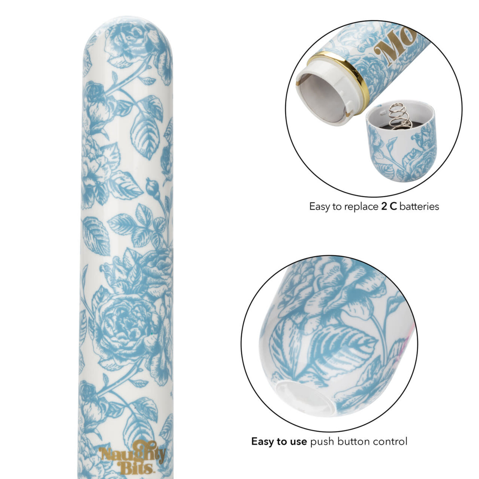 CalExotics Naughty Bits Mother Fucker Personal Vibrator