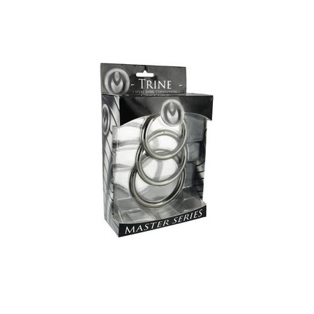 Master Series Master Series Trine Steel Ring Collection