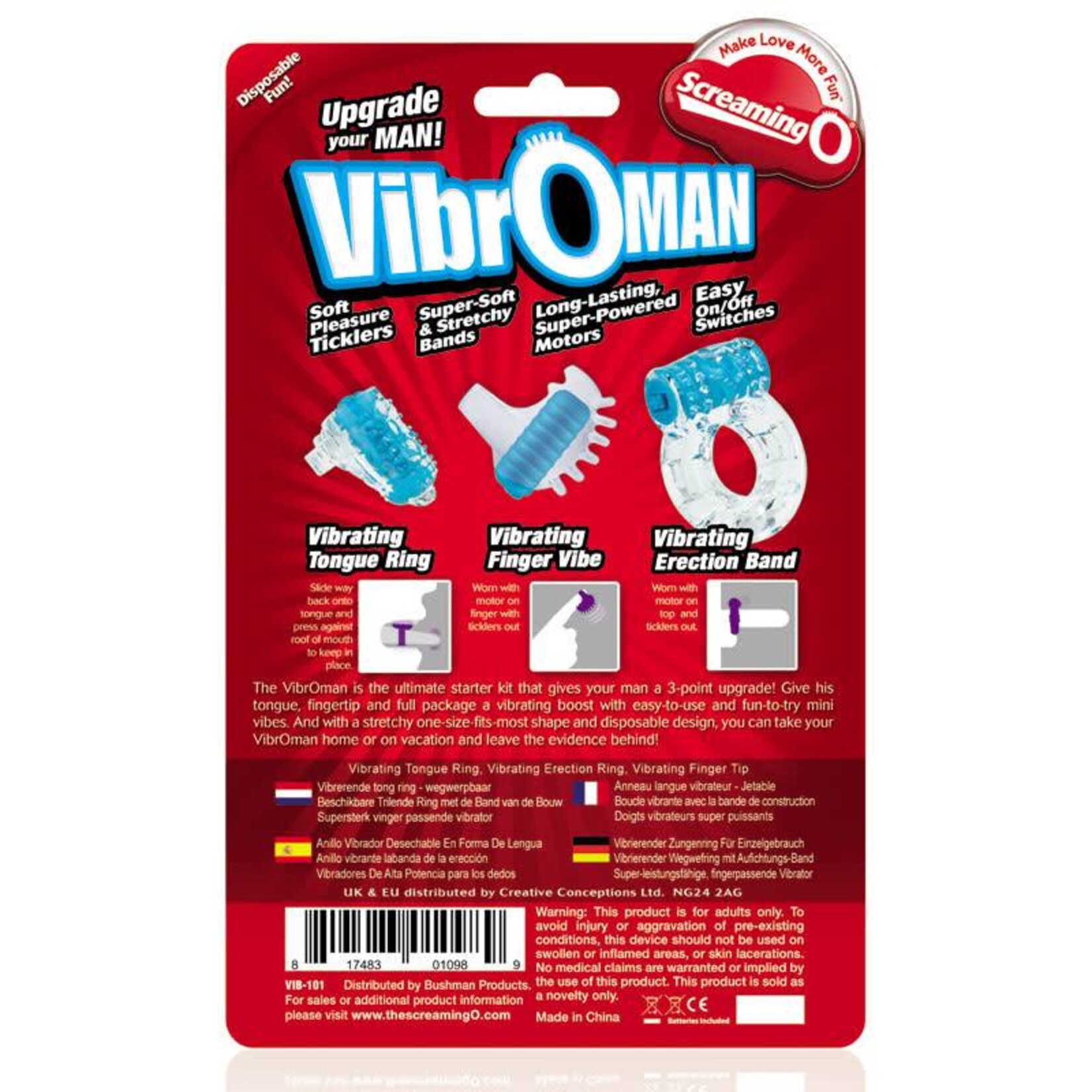 Screaming O VibrOman