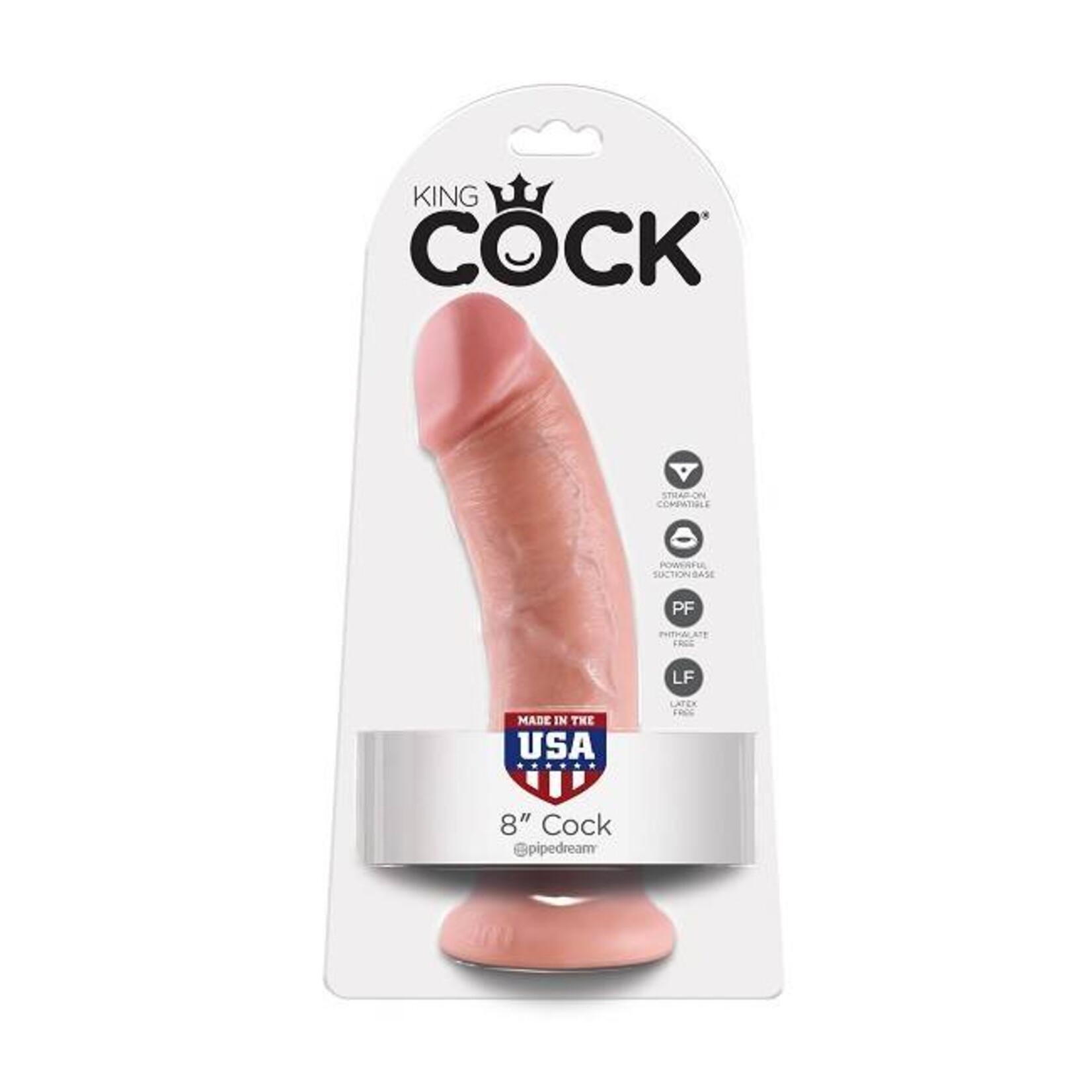 Pipedream King Cock 8" Cock