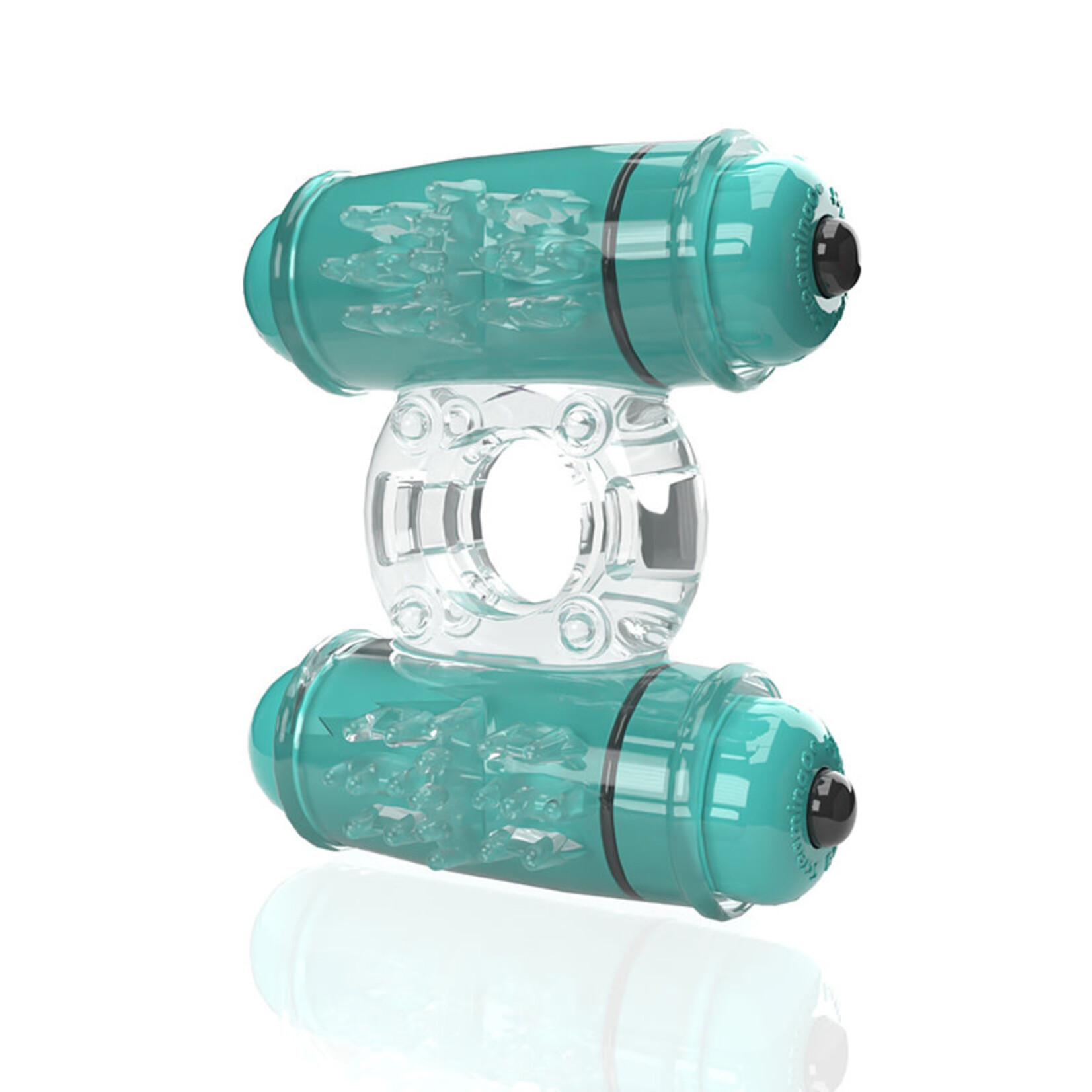 Screaming O Screaming O 4B - Double Wammy Deep Rumbling Vibrating Ring