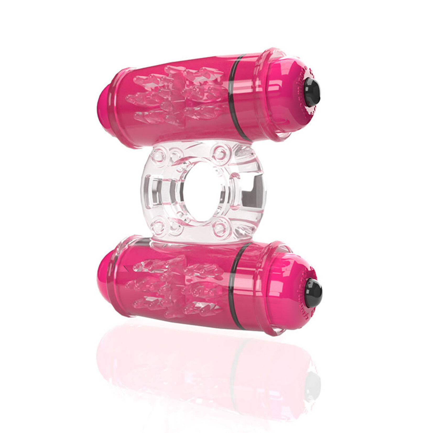 Screaming O Screaming O 4B - Double Wammy Deep Rumbling Vibrating Ring