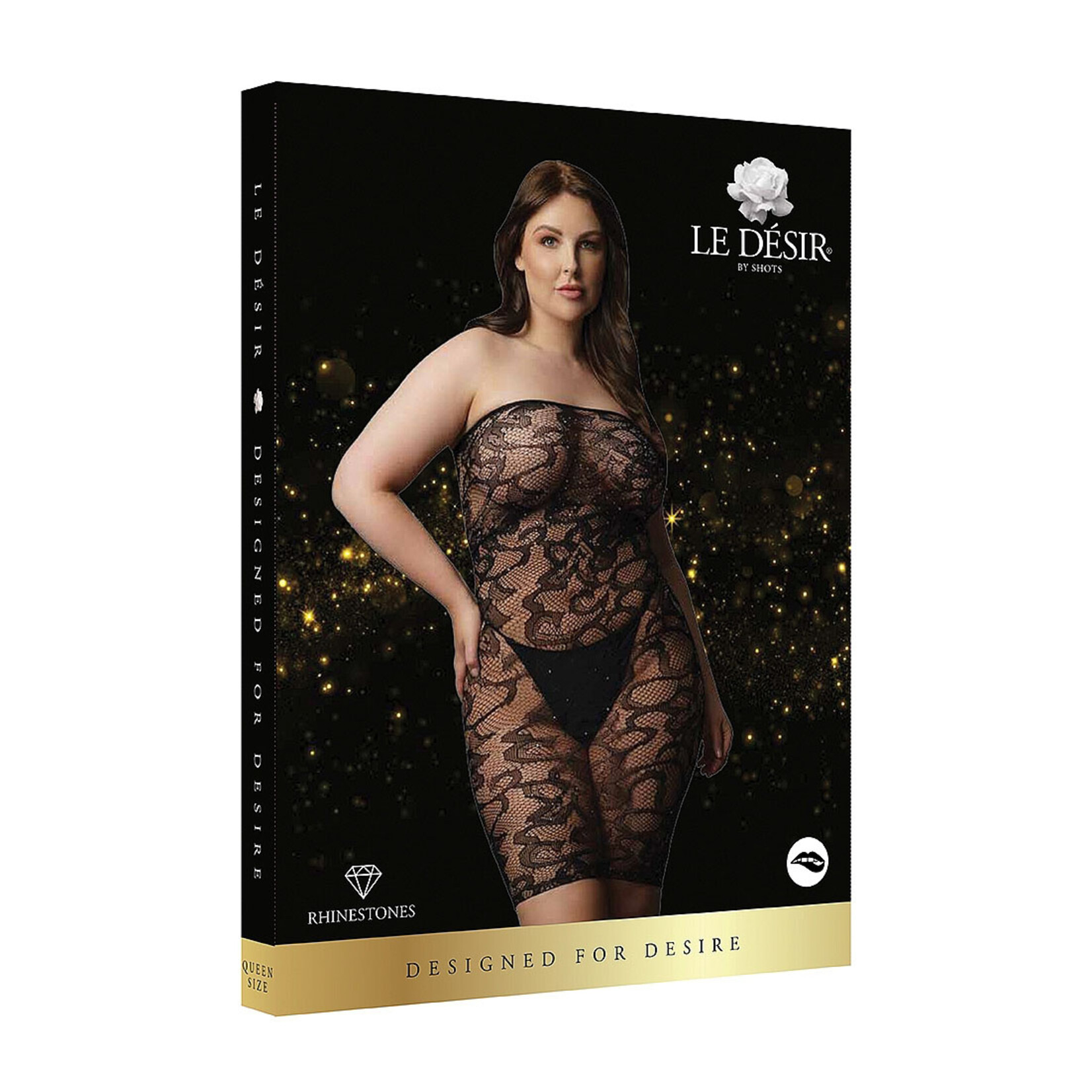 Le Désir Star Rhinestone Dress