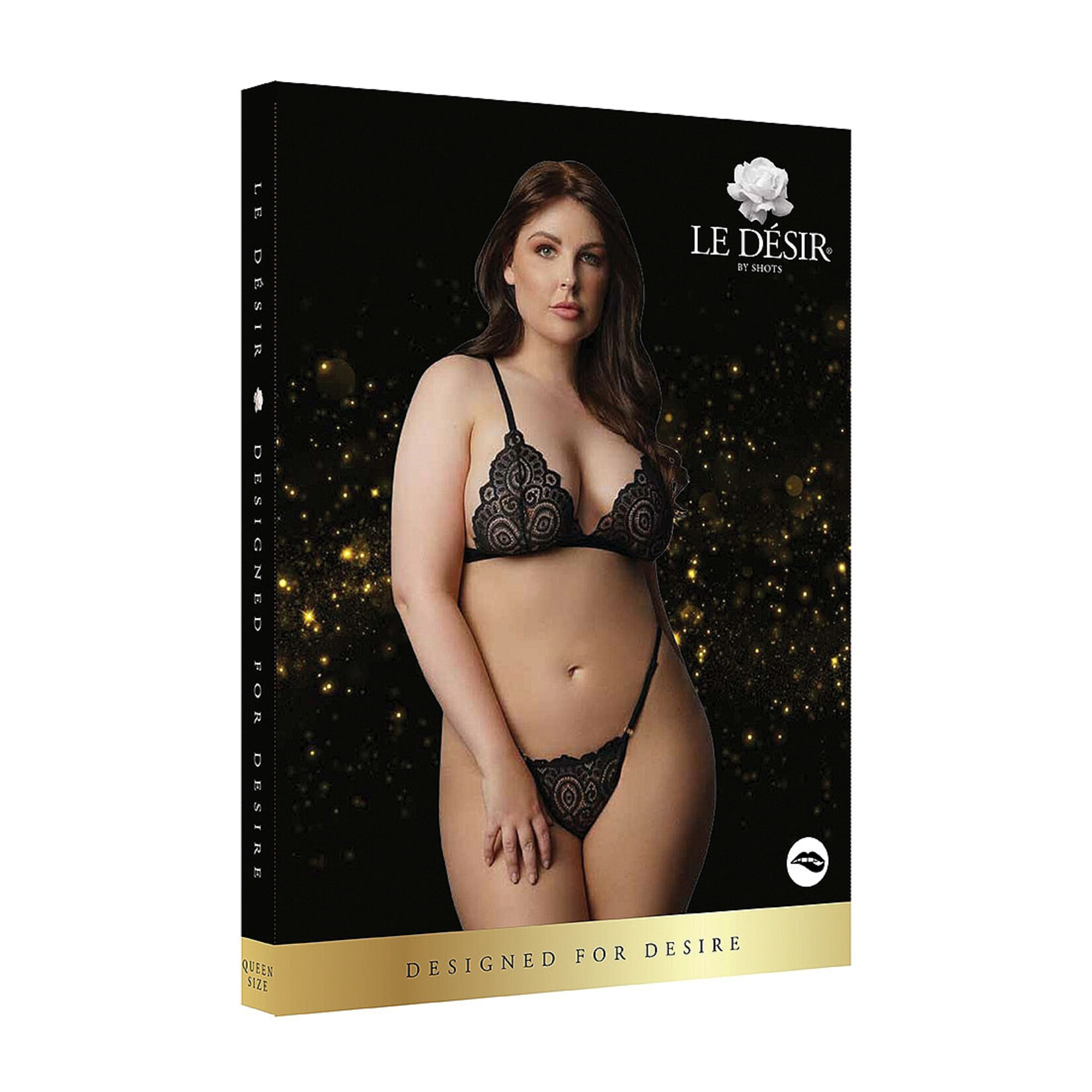 Le Désir Magic Lace Velvet Lingerie Set