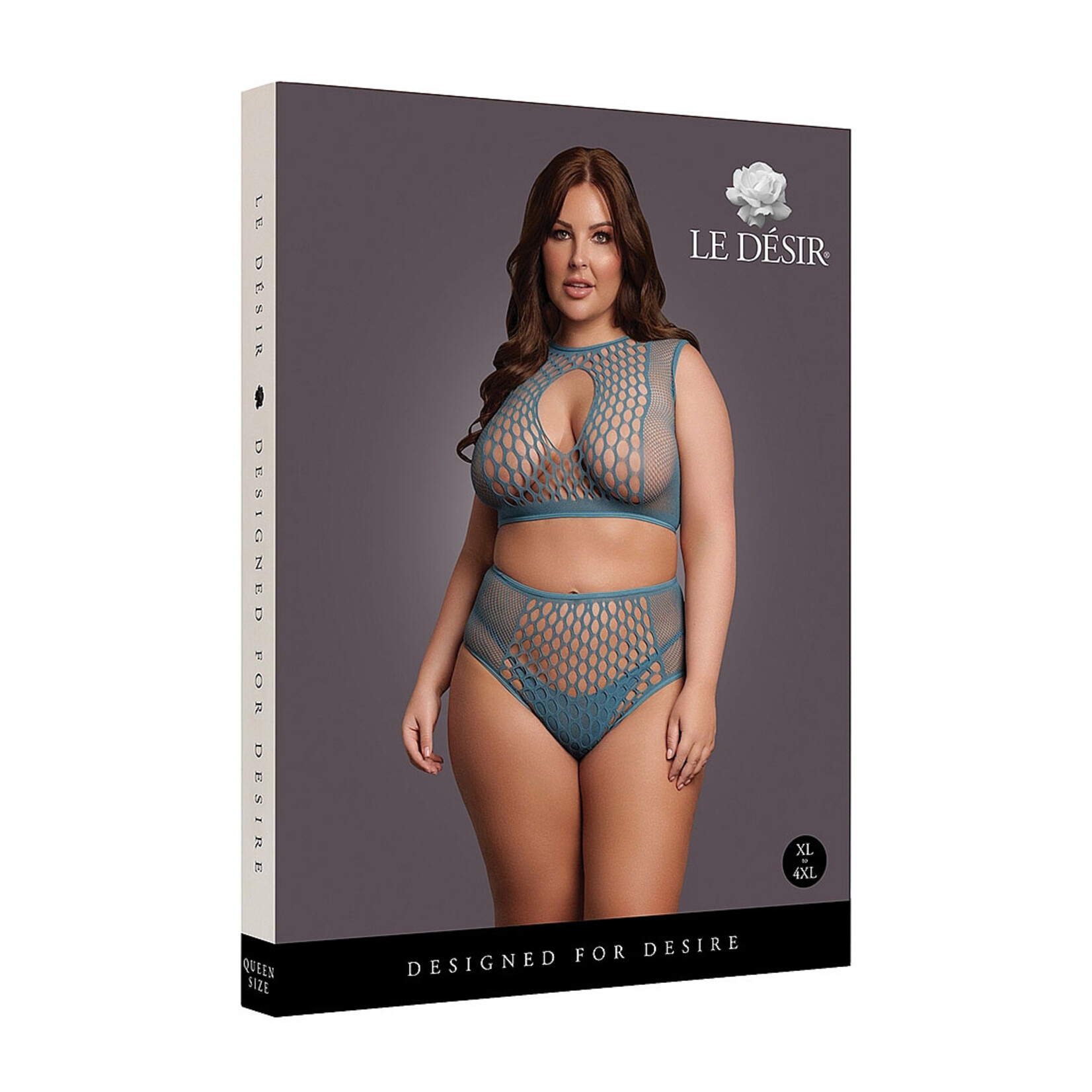 Le Désir Duo Net Key-Hole Bra Set