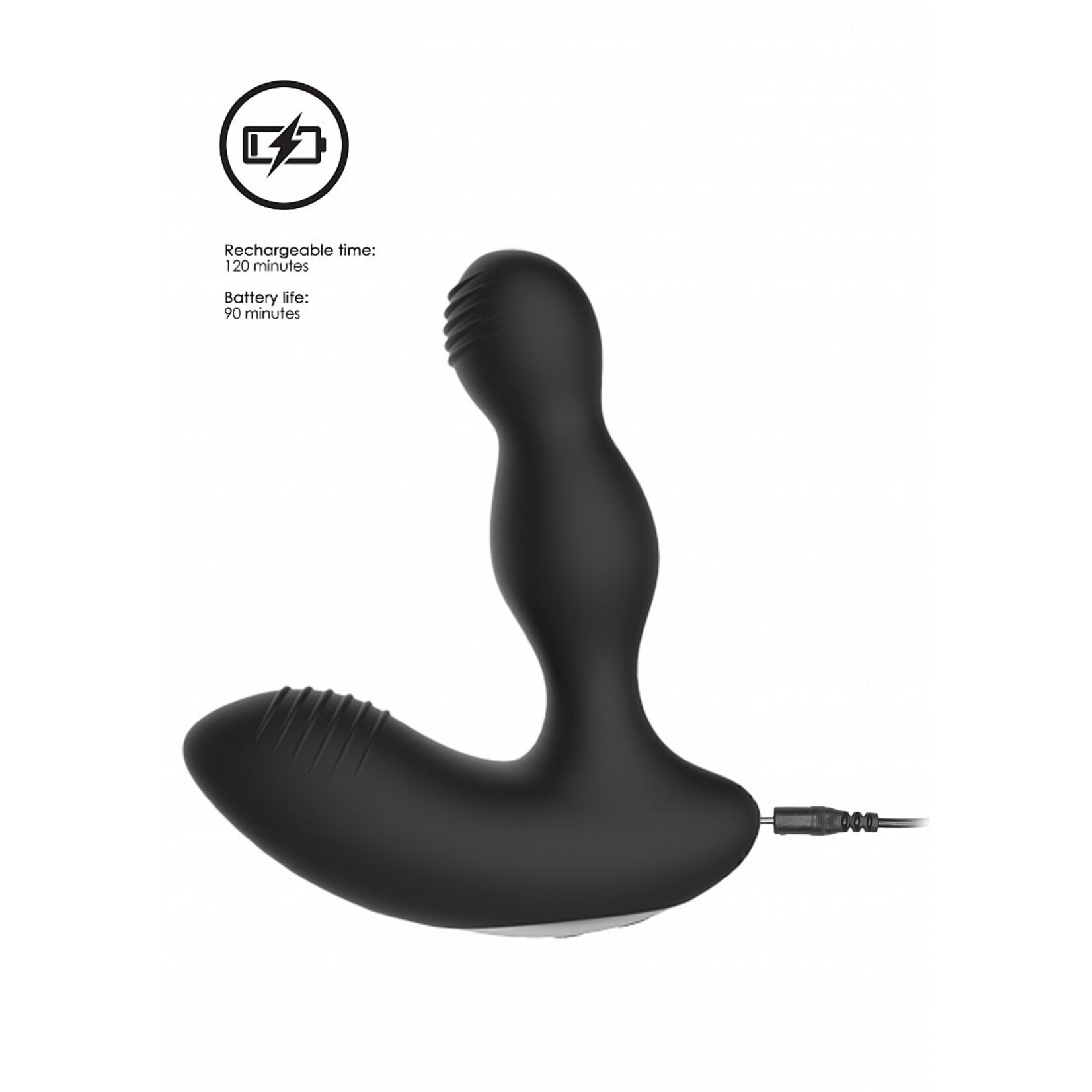 Shots America ElectroShock Vibrating E-Stimualtion Remote Controlled Prostate Massager