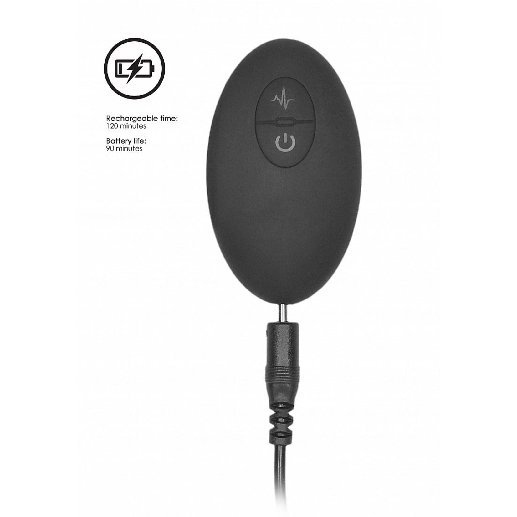 Shots America ElectroShock Vibrating E-Stimualtion Remote Controlled Prostate Massager
