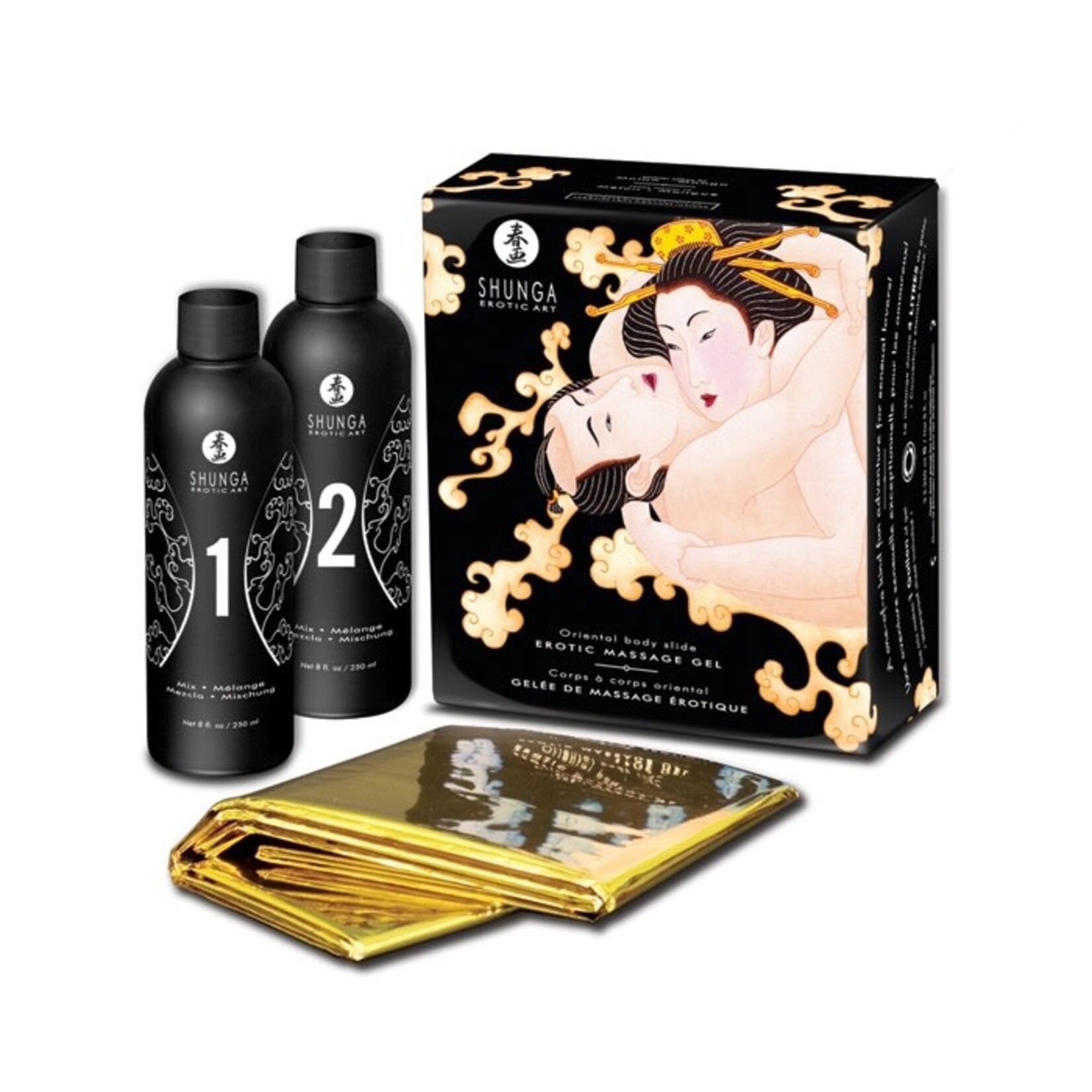 Shunga Erotic Art Shunga Body-to-Body Massage Gel Kit