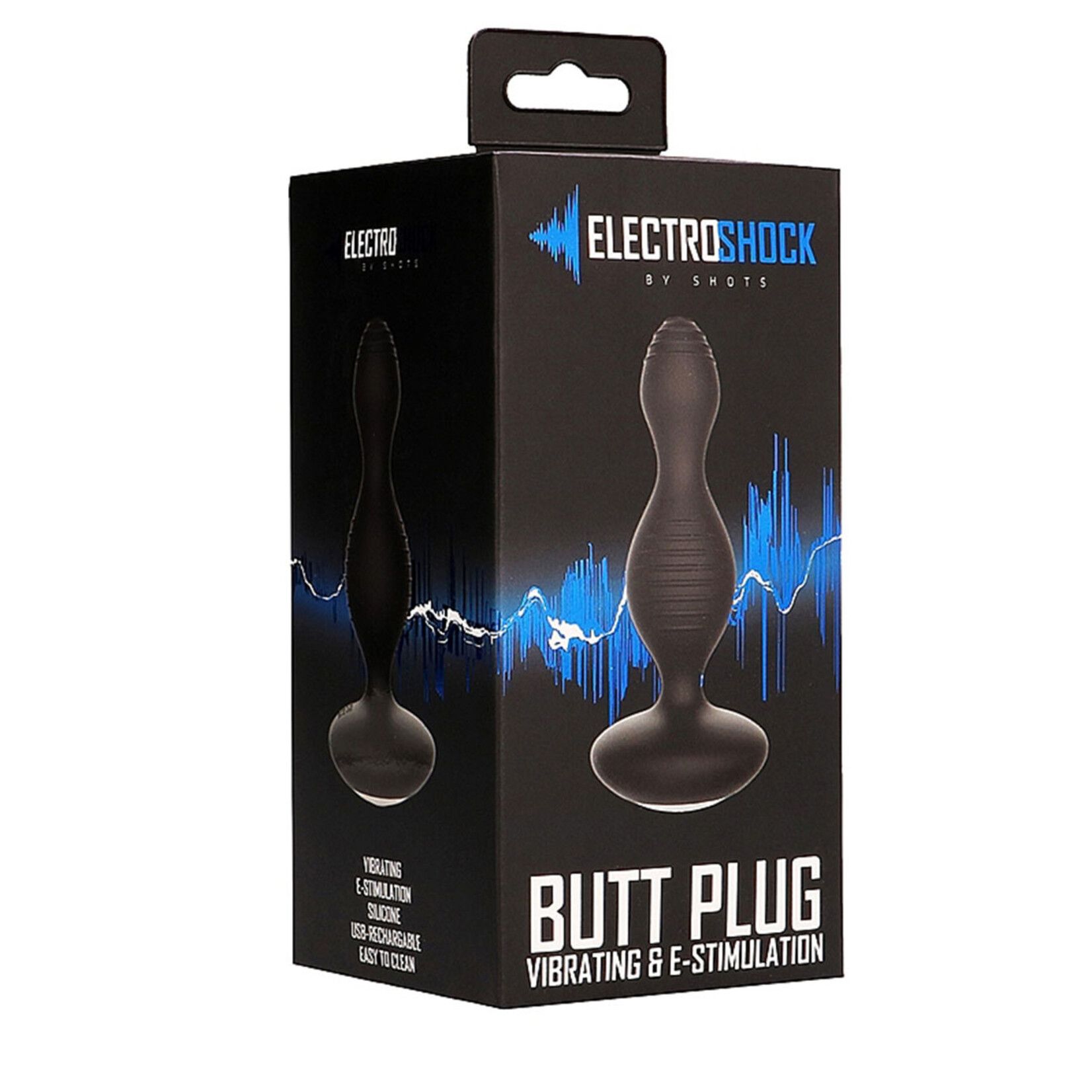 Shots America ElectroShock Vibrating E-Stimulation Butt Plug