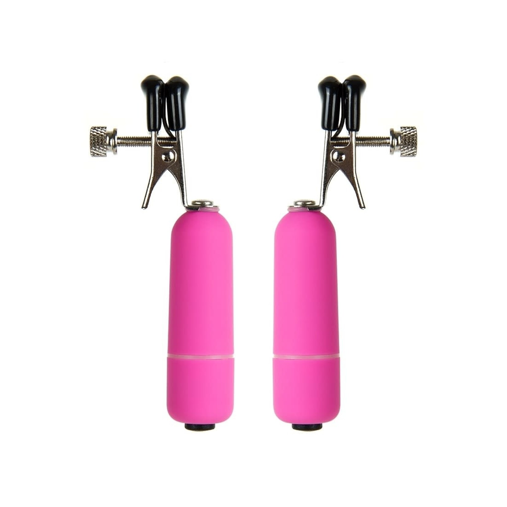 Shots America Ouch! Vibrating Nipple Clamps