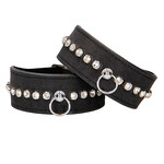Shots America Ouch! Diamond Studded Ankle Cuffs