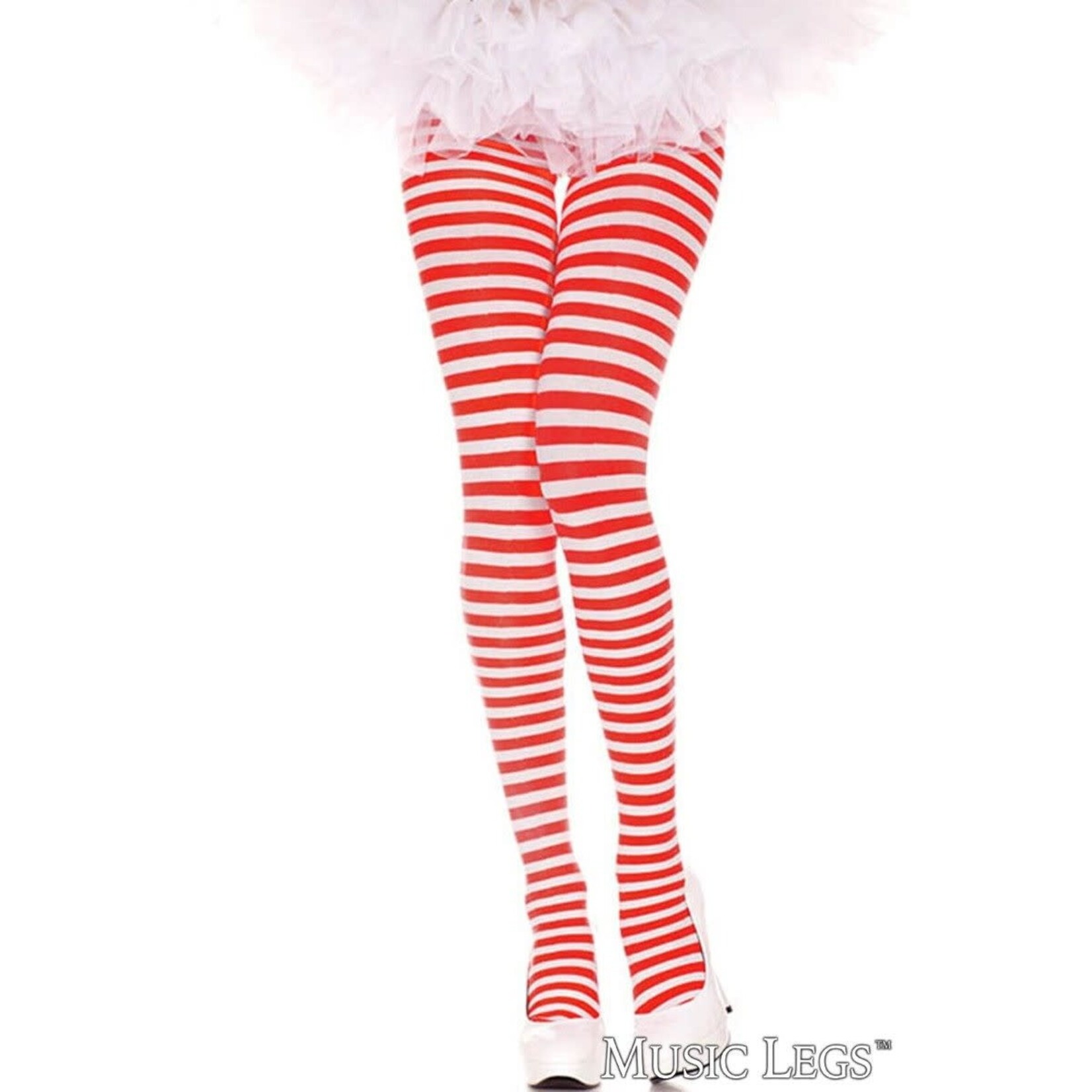 Music Legs Music Legs Striped Tights OS