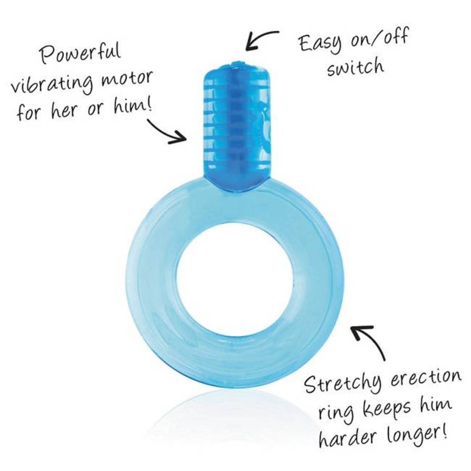 Screaming O Screaming O - Go Disposable Vibrating Cock Ring