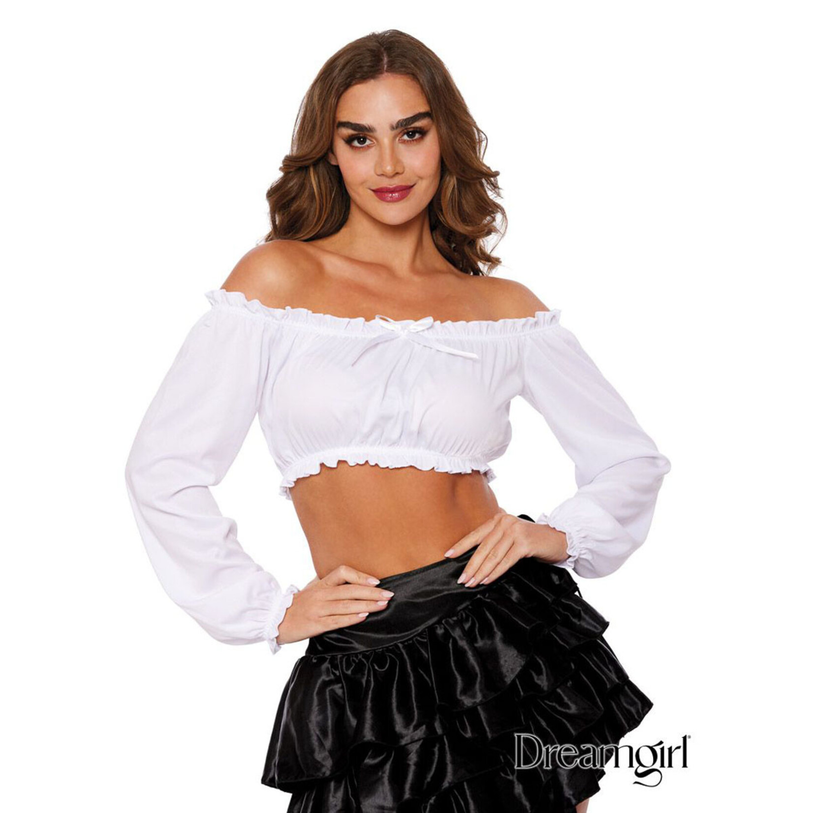 Dreamgirl Dreamgirl Pretty N' Peasant Off the Shoulder Top