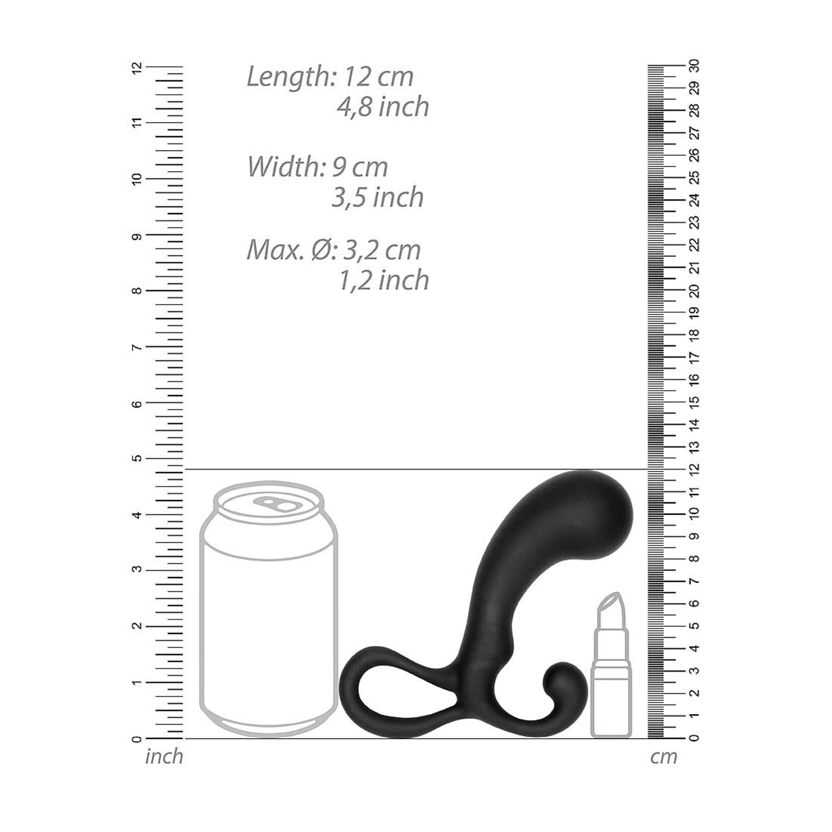 Shots America SONO No. 95 3-Piece Prostate Stimulator Set