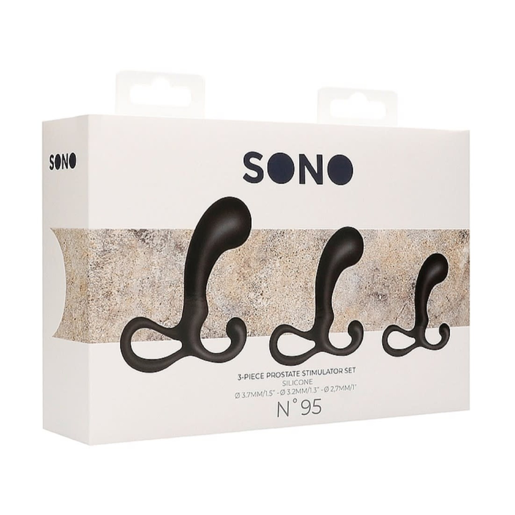 Shots America SONO No. 95 3-Piece Prostate Stimulator Set