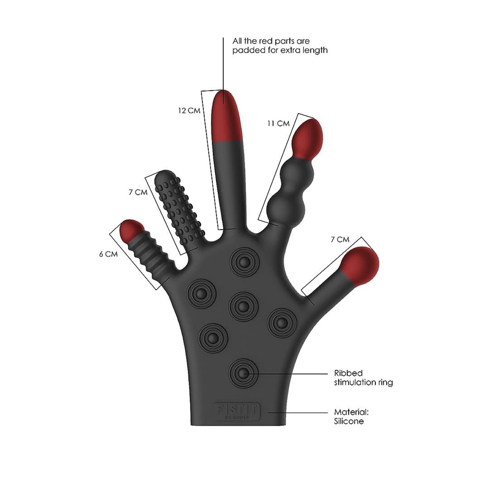 Shots America Fist It Silicone Glove