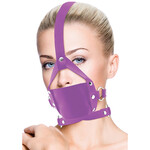 Shots America Ouch! Leather Mouth Gag with Adjustable Straps