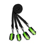 Shots America Ouch! Glow in the Dark Bed Bindings Restraint Kit