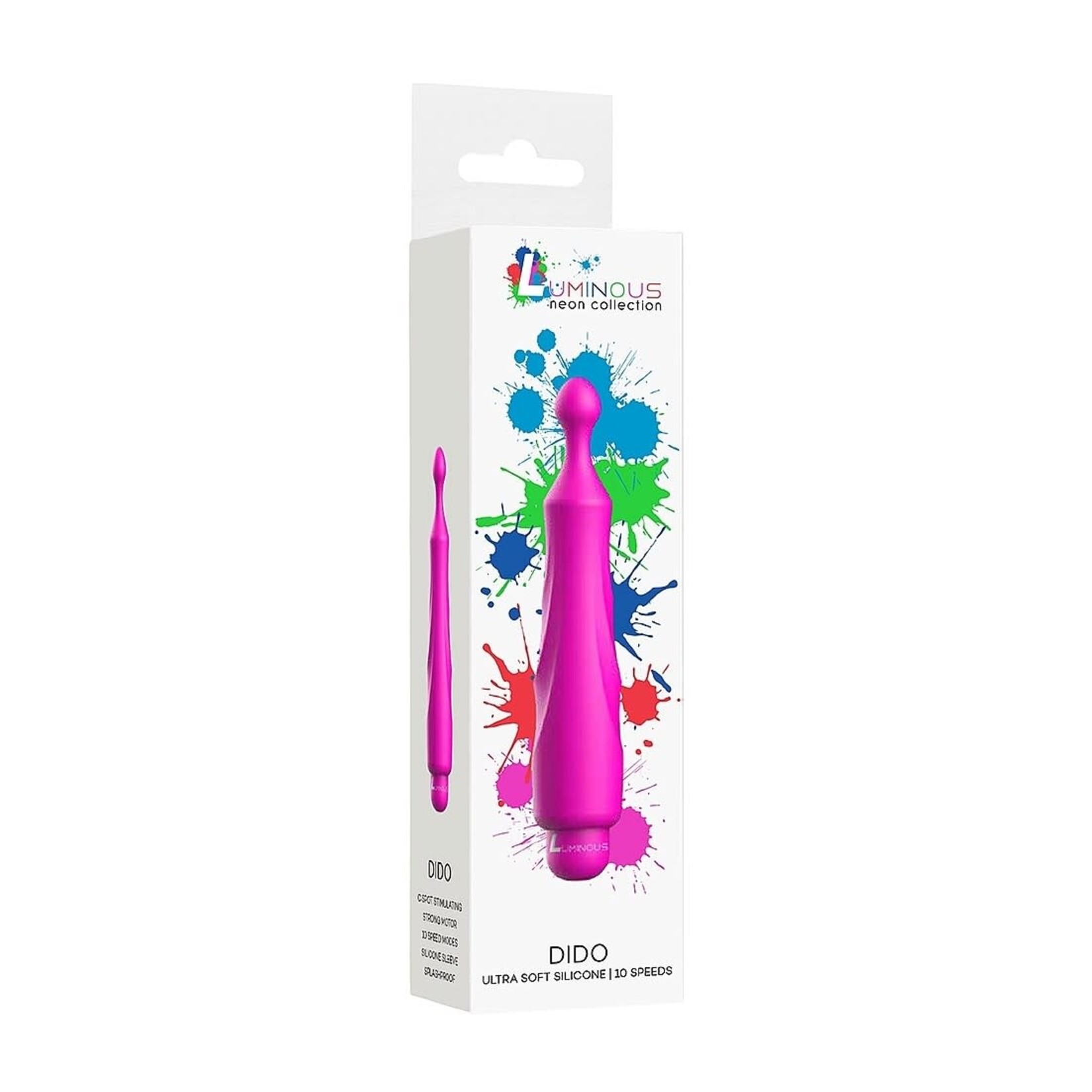 Shots America Luminous Dido ABS Bullet with Silicone Sleeve 10-Speeds