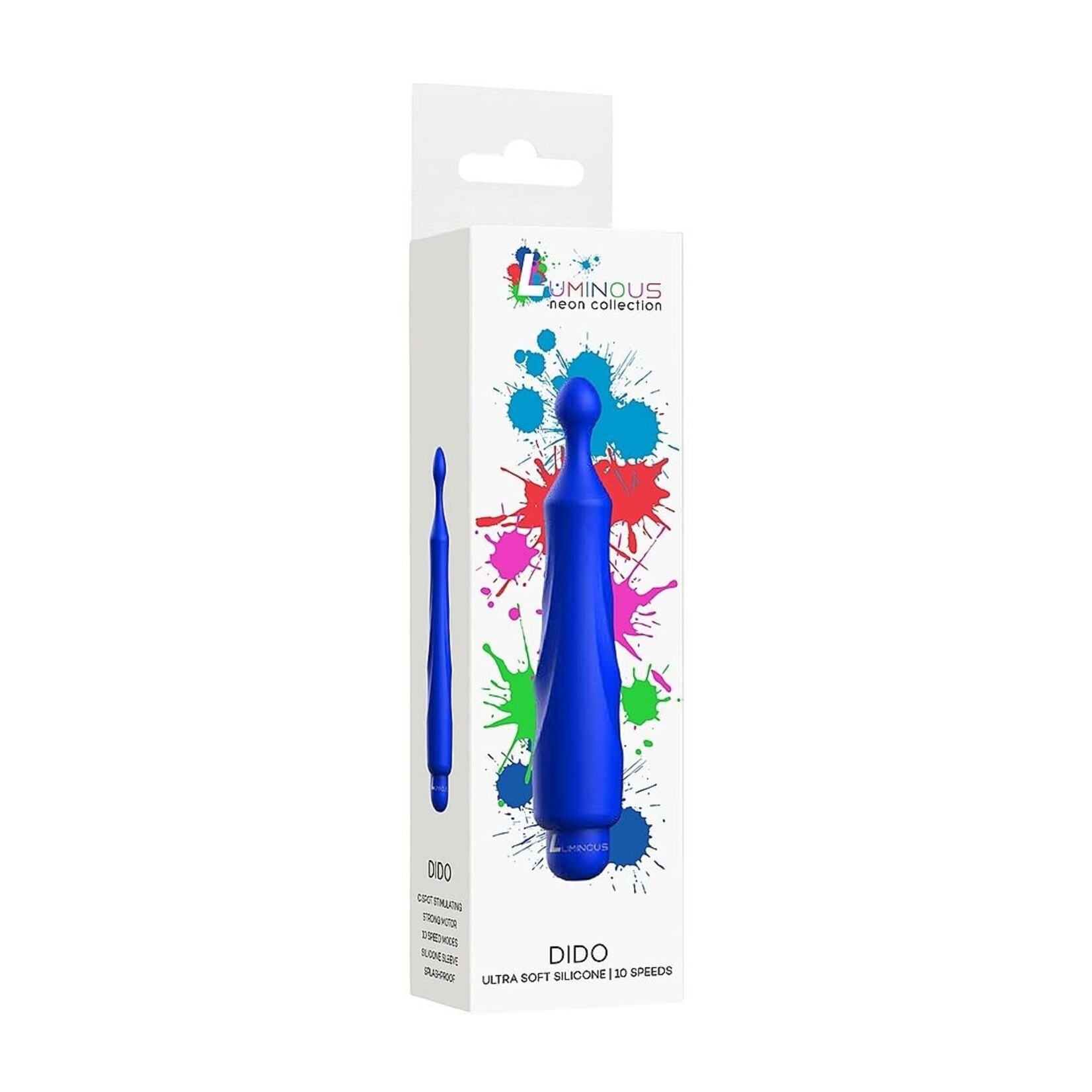 Shots America Luminous Dido ABS Bullet with Silicone Sleeve 10-Speeds