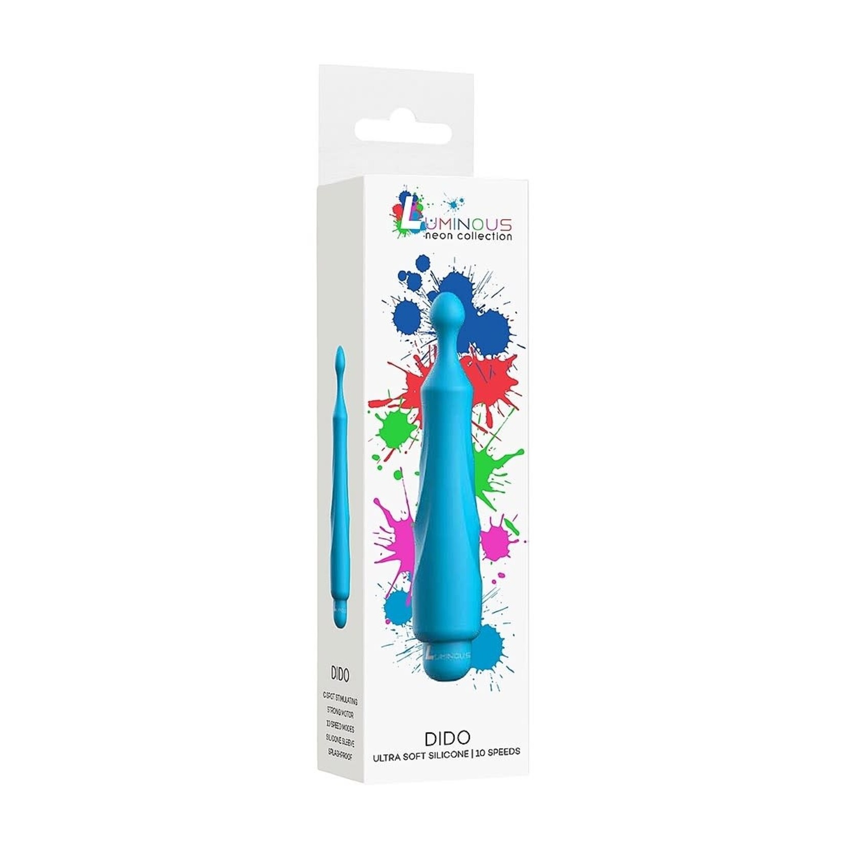 Shots America Luminous Dido ABS Bullet with Silicone Sleeve 10-Speeds