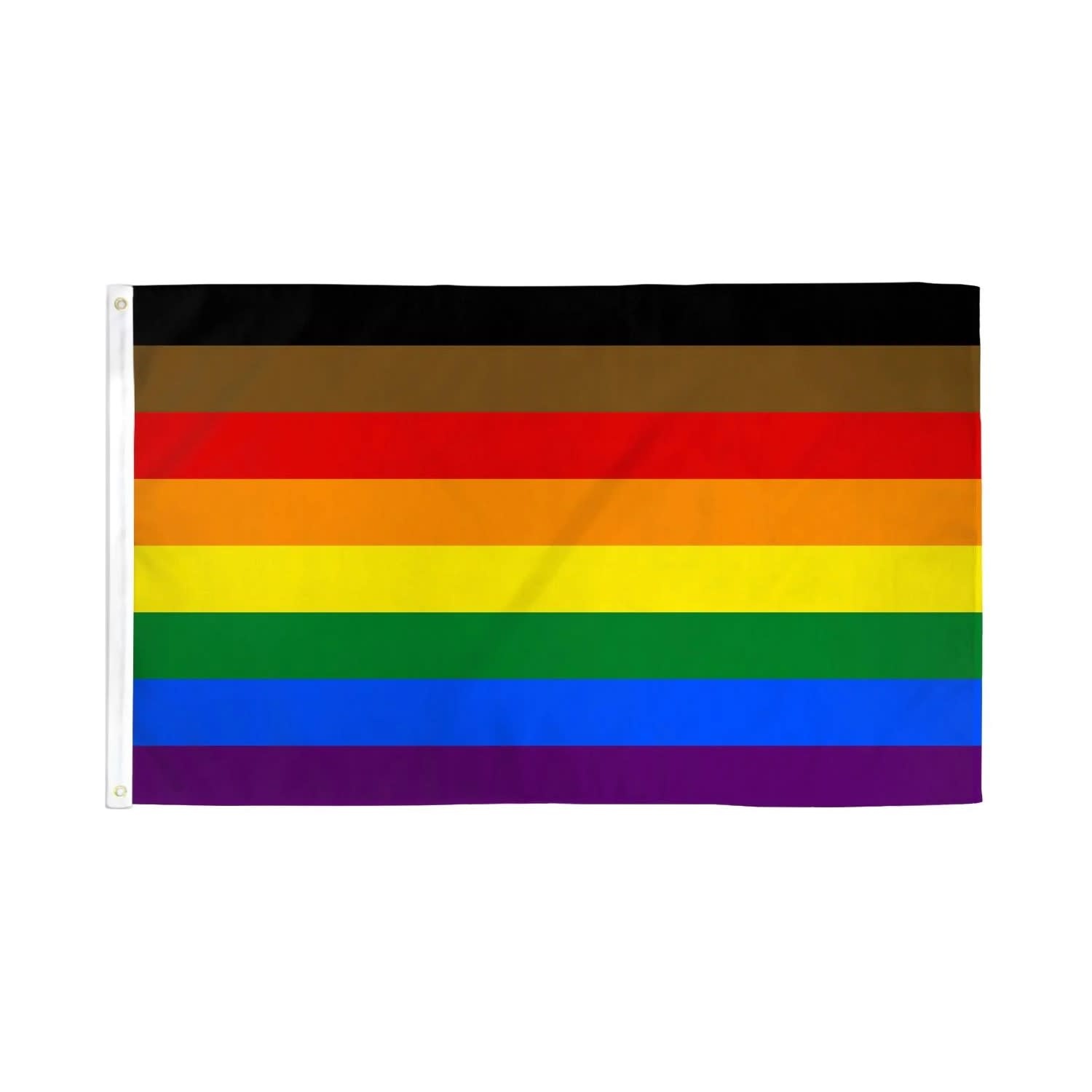 Philly Rainbow Pride Flag 3ft x 5ft