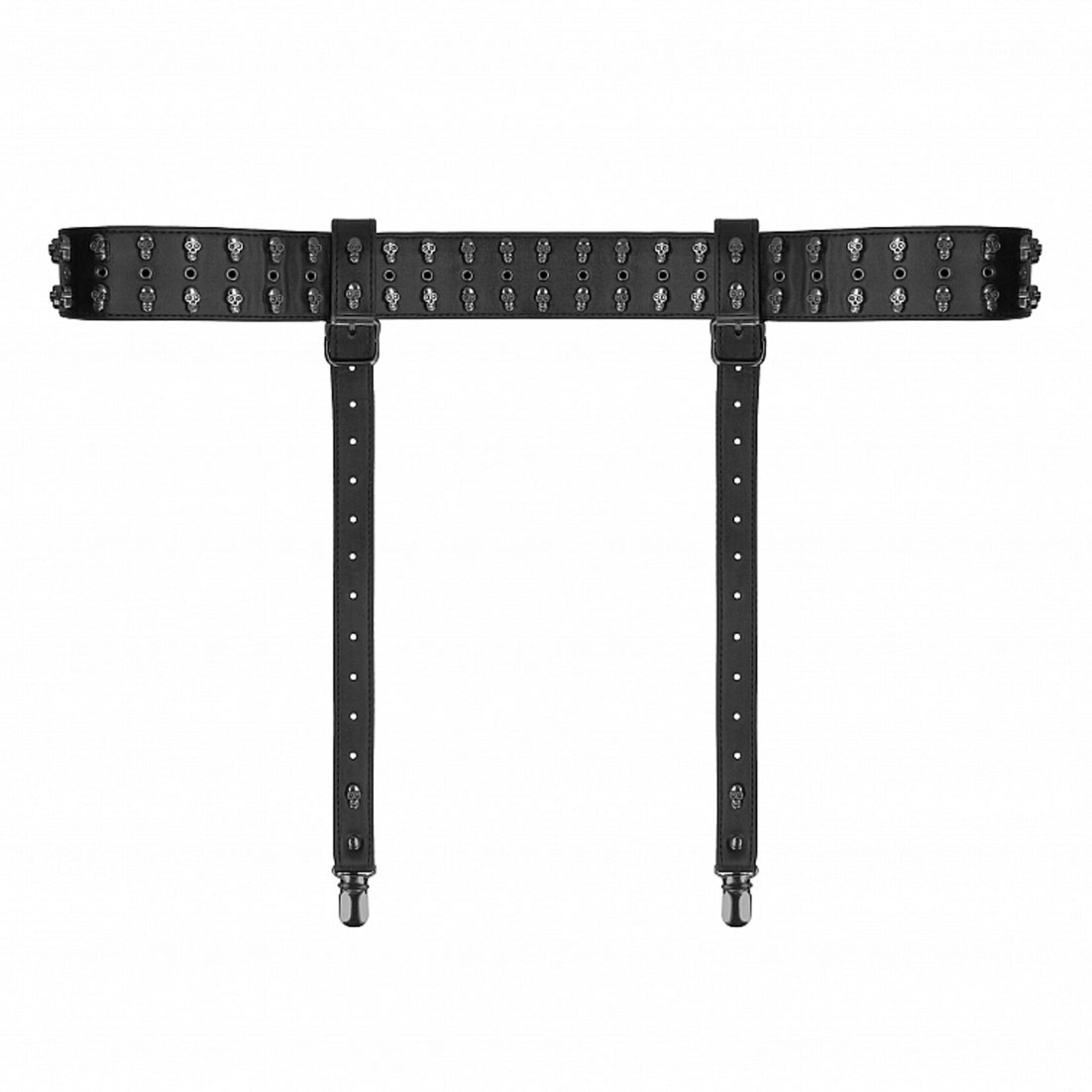 Shots America Ouch! Skulls & Bones Garter Belt