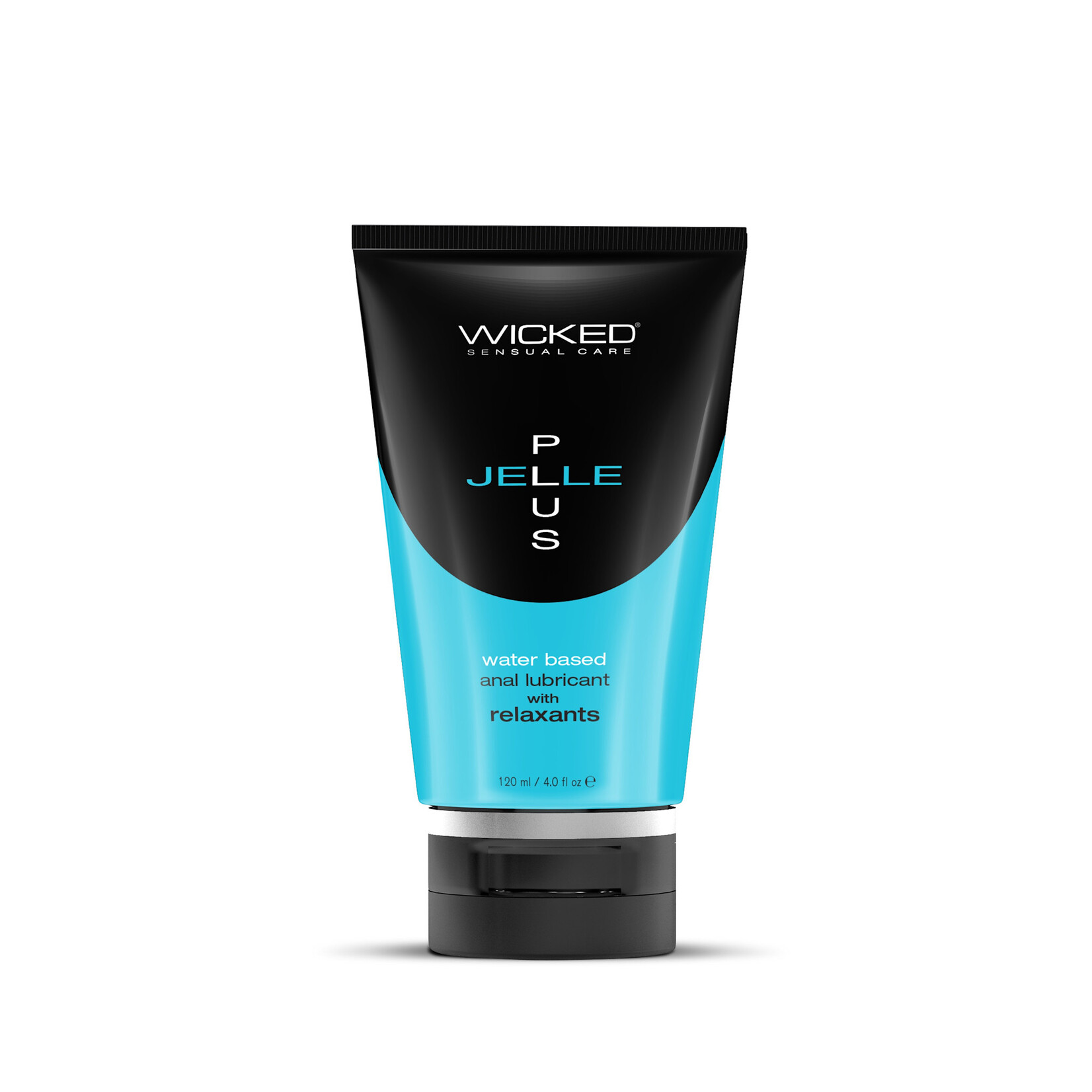 Wicked Sensual Care Wicked Jelle Plus Water-Based Anal Lubricant with Relaxants 4oz