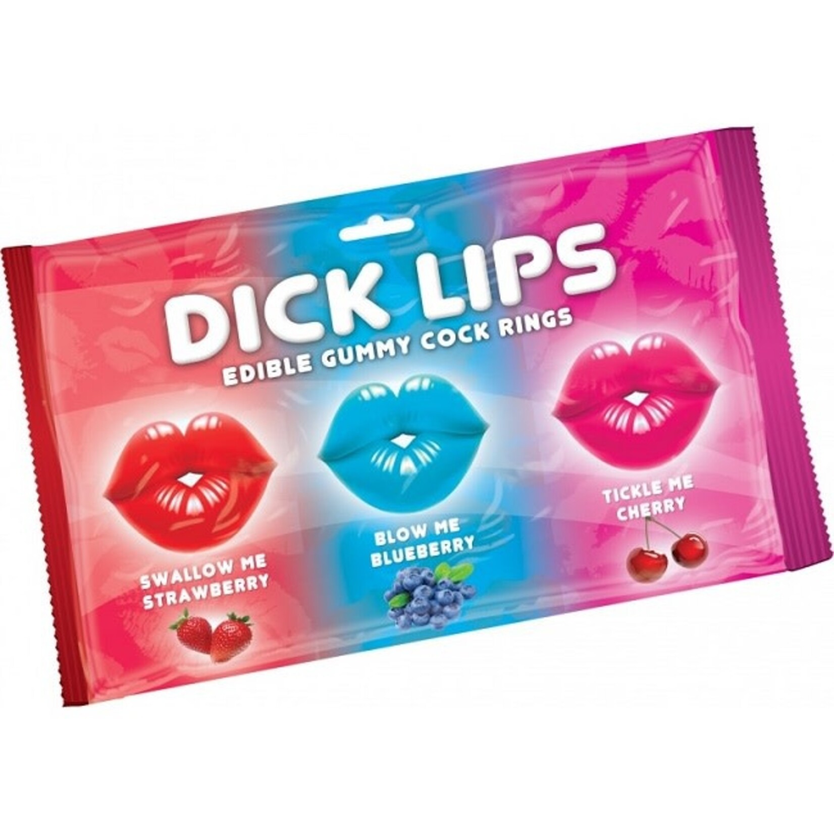 Hott Products Dick Lips Edible Gummy Cock Rings