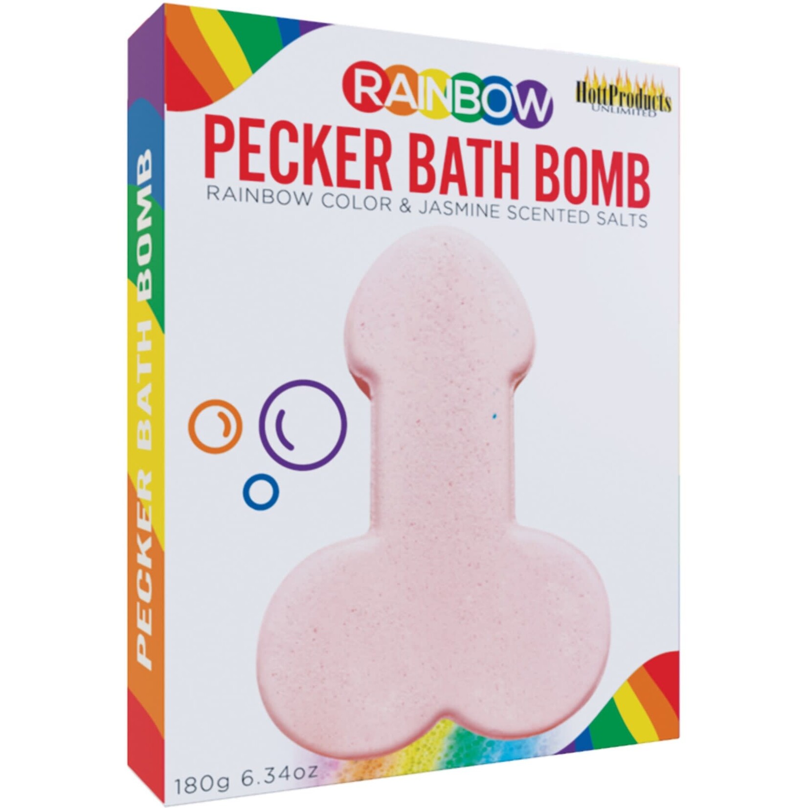 Hott Products Rainbow Pecker Bath Bomb