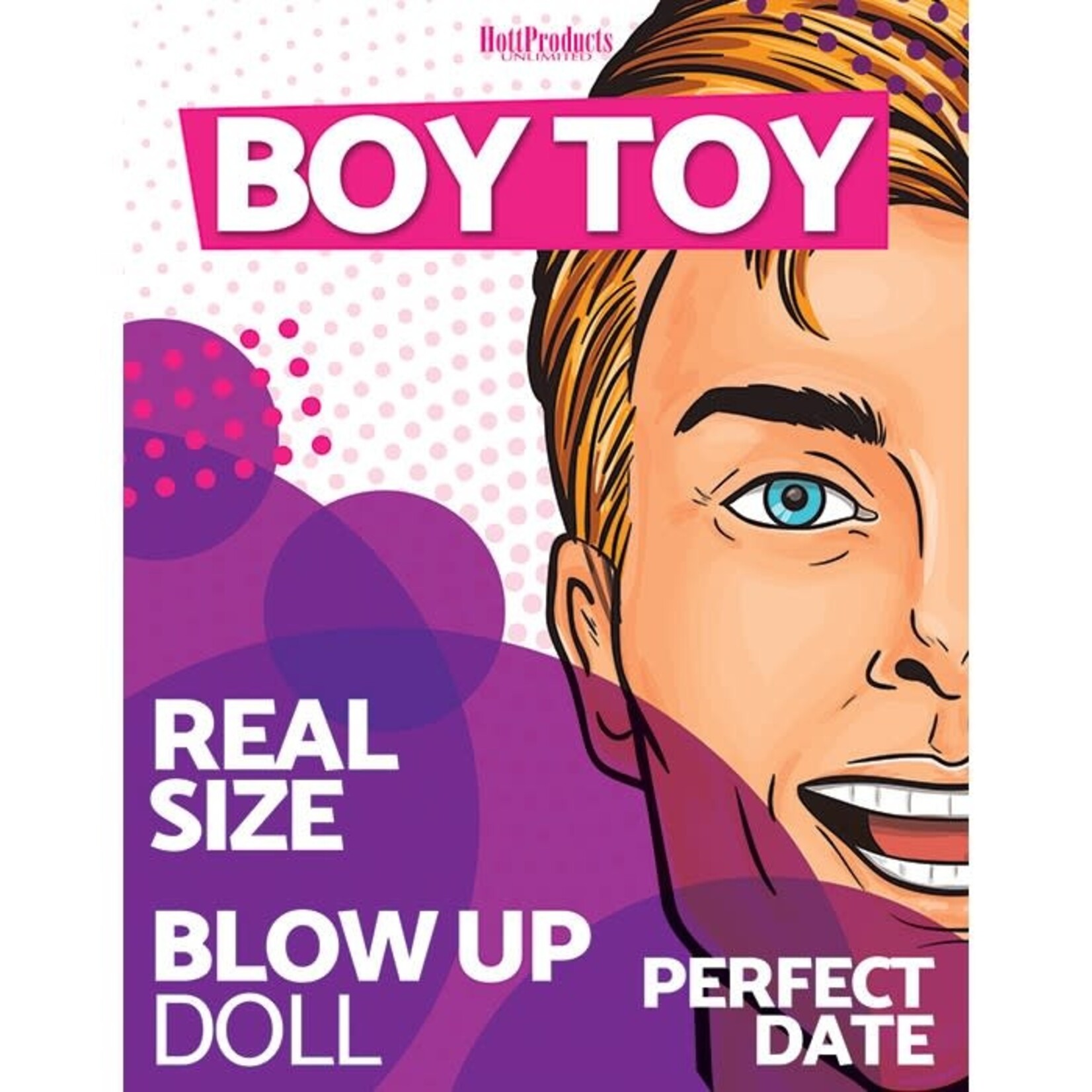 Hott Products Boy Toy Real Size Blow Up Doll