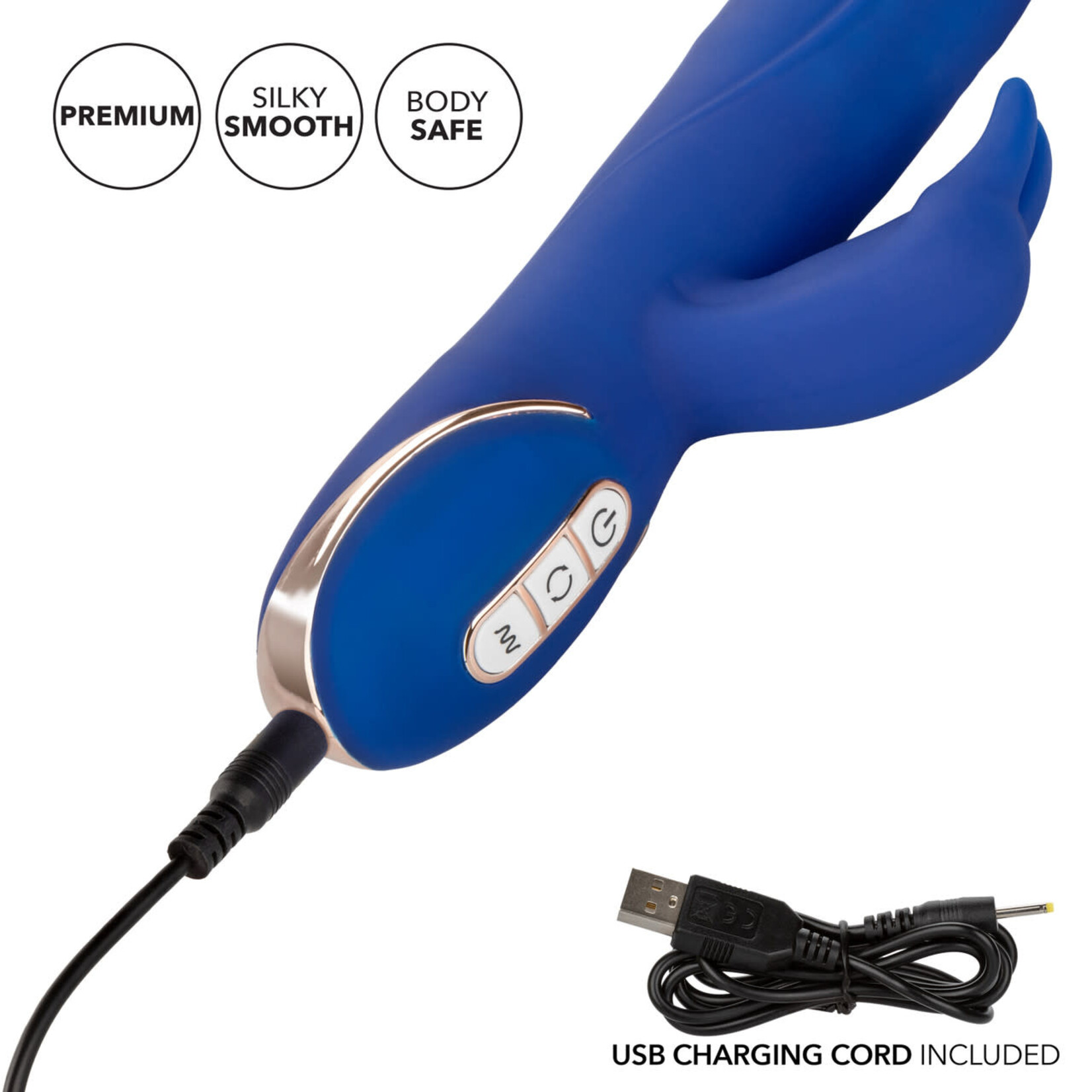 CalExotics Jack Rabbit Signature Silicone Rotating Beaded Rabbit