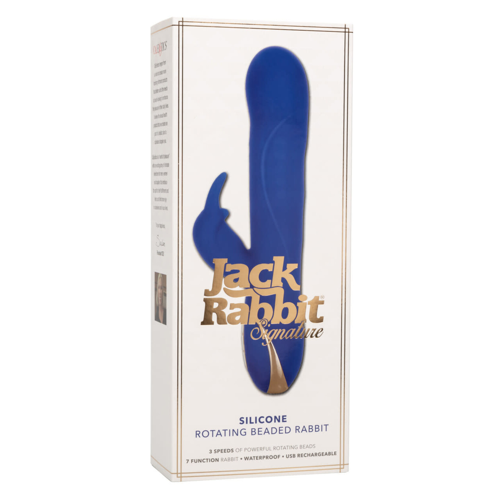 CalExotics Jack Rabbit Signature Silicone Rotating Beaded Rabbit