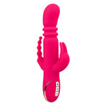 CalExotics Jack Rabbit Signature Heated Silicone Triple Fantasy Rabbit