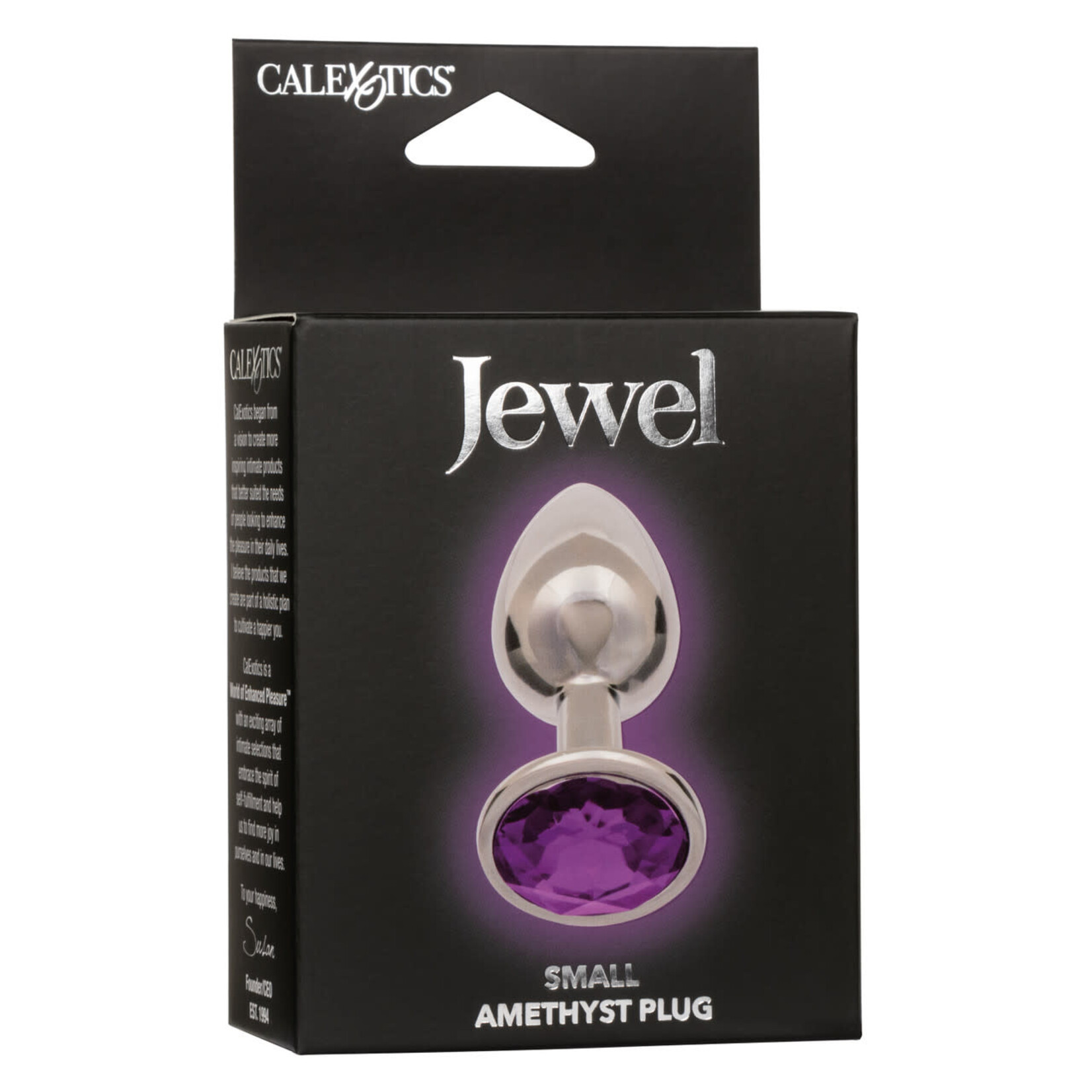CalExotics Jewel Small Amethyst Plug
