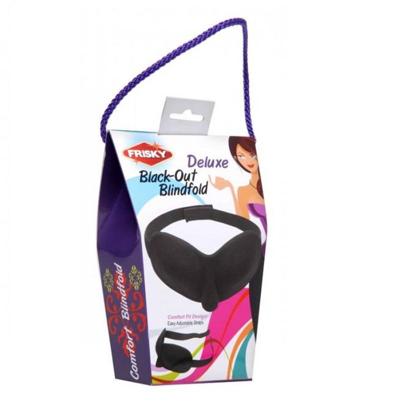 Frisky Deluxe Black-Out Blindfold