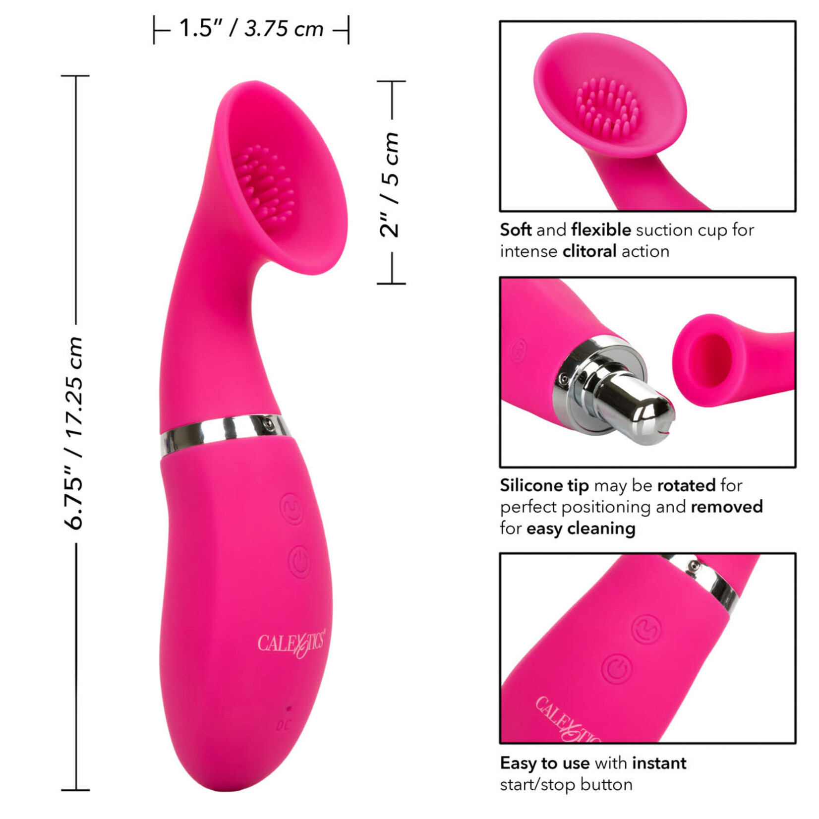 CalExotics Intimate Pump Rechargeable Climaxer Pump