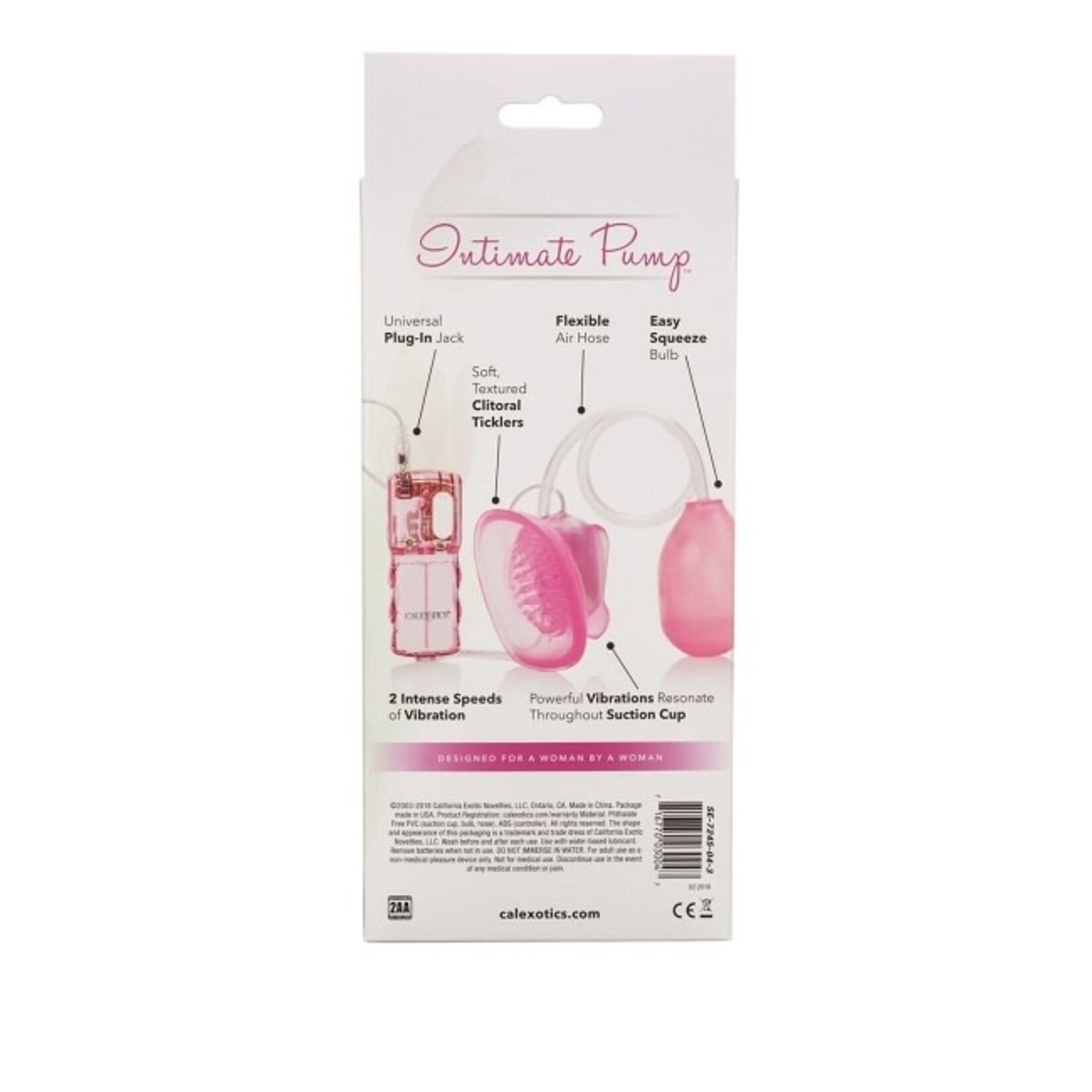 CalExotics Intimate Pump Vibro Pussy Sucker