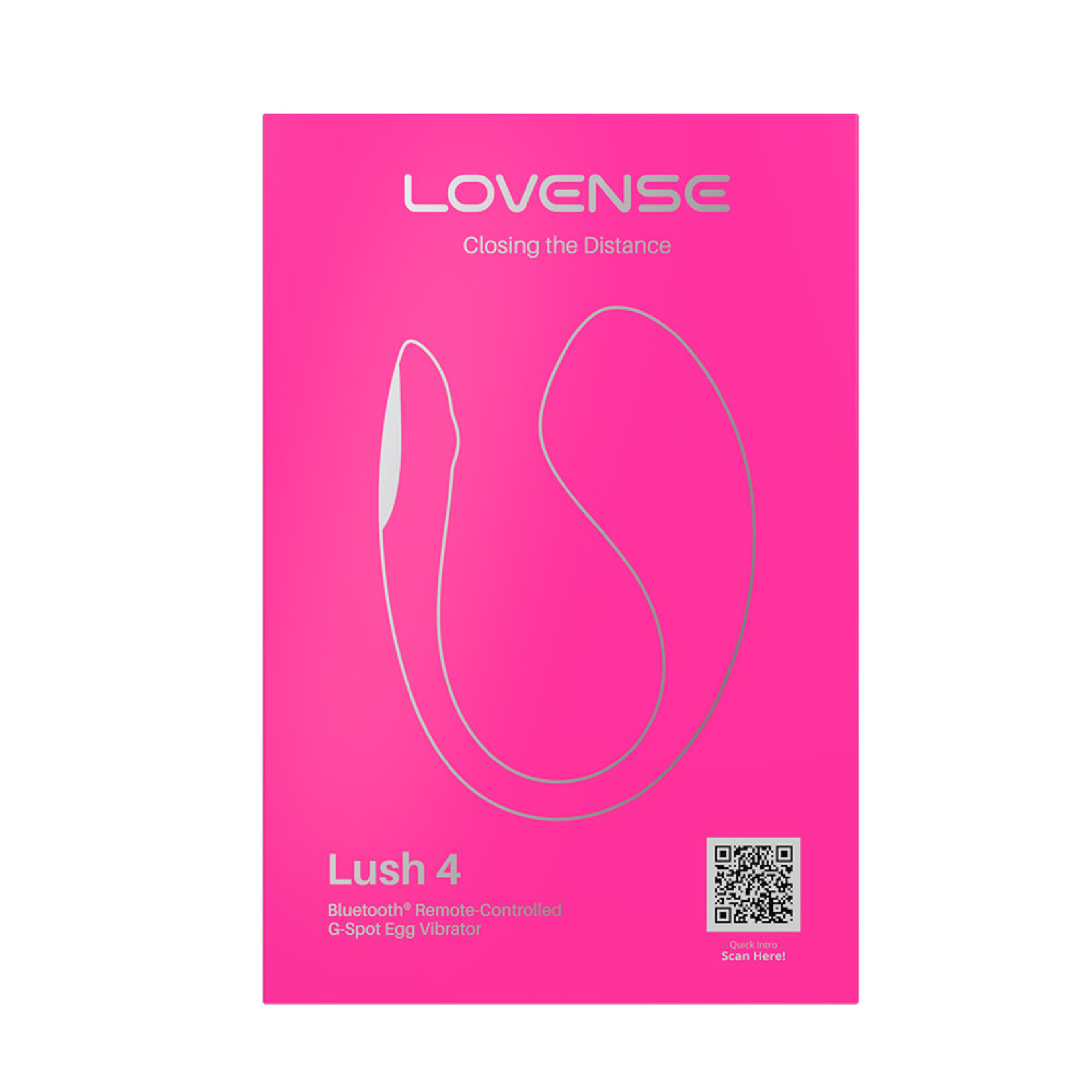 Lovense Lovense Lush 4 Bluetooth® Remote-Controlled G-Spot Egg Vibrator