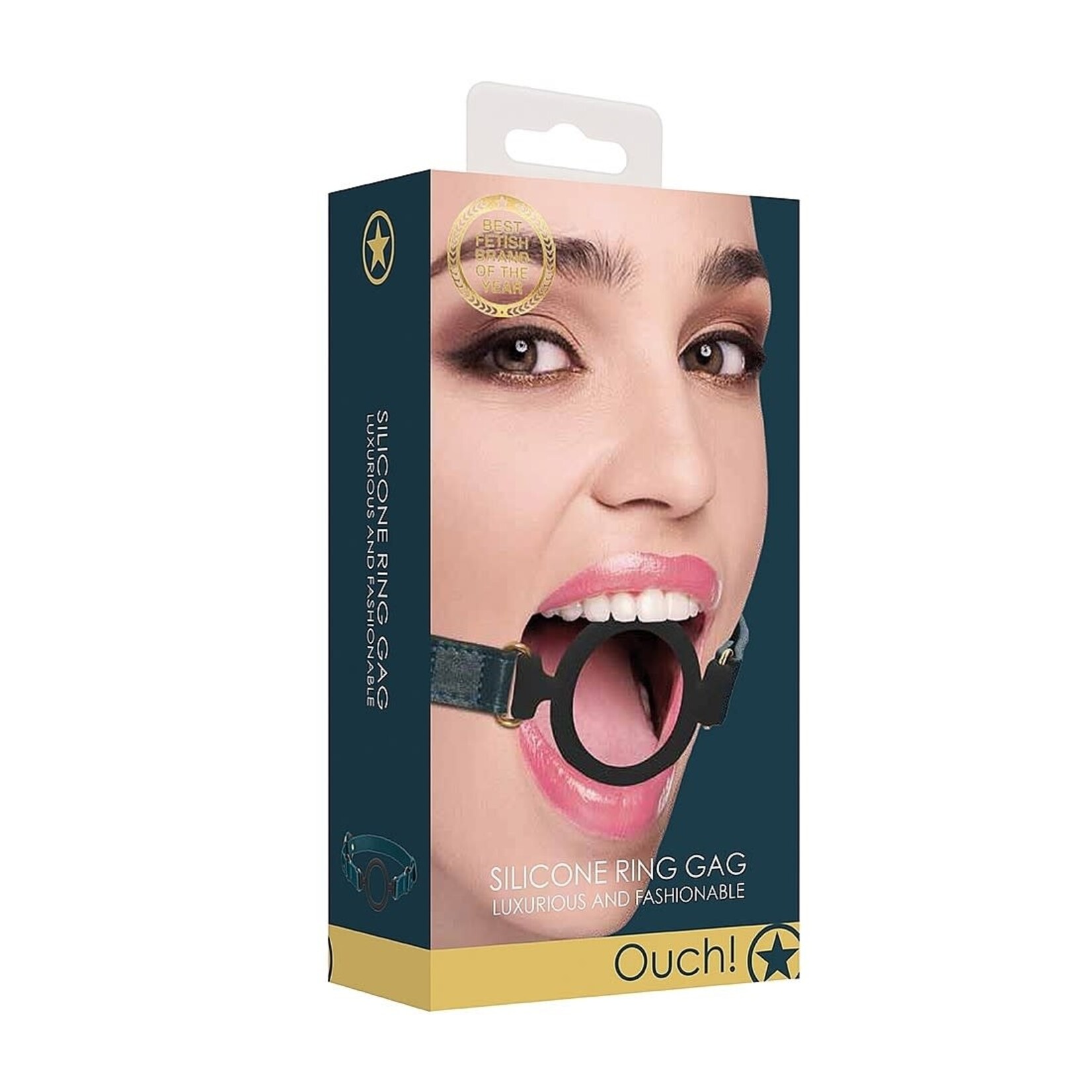 Shots America Ouch! Halo Silicone Ring Gag