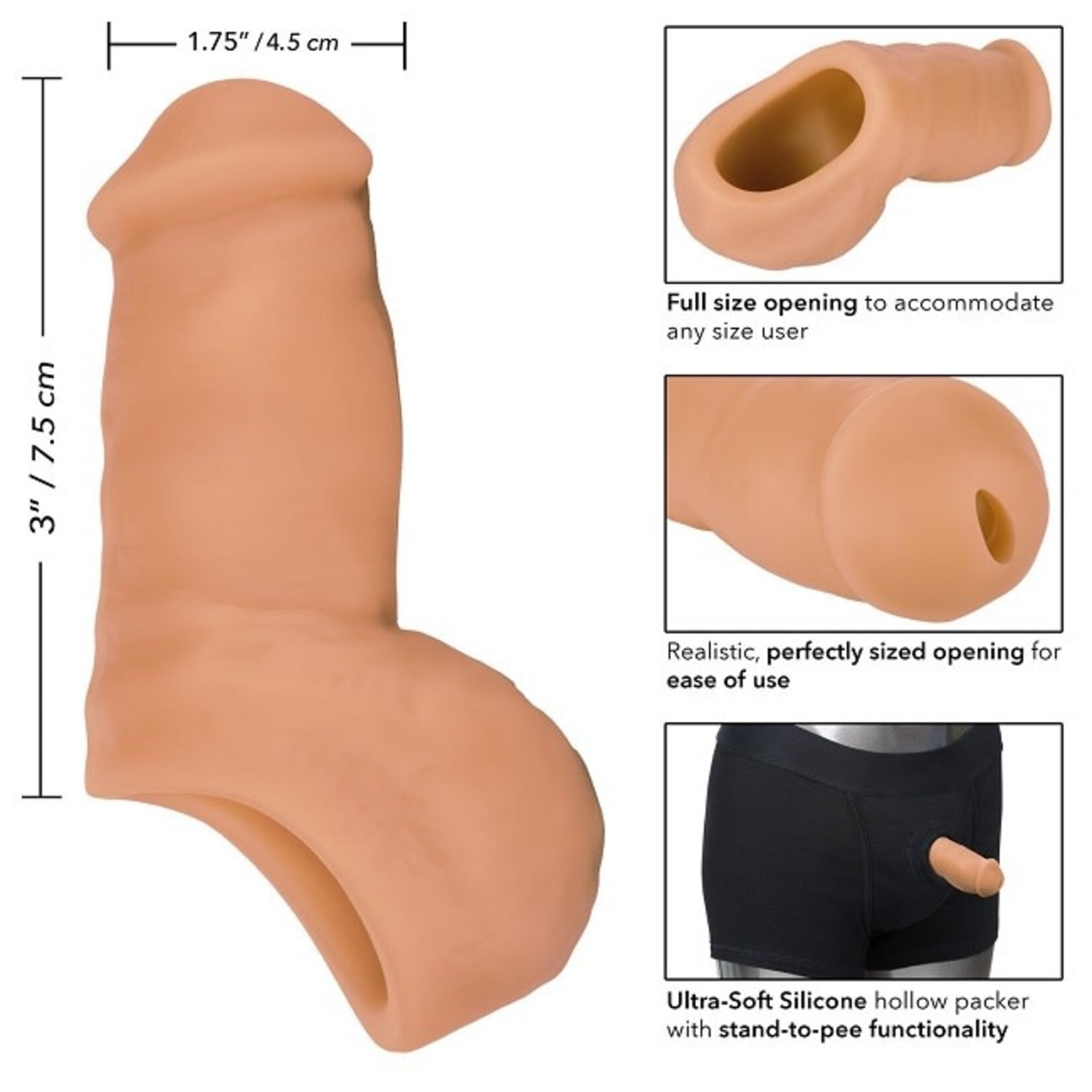 CalExotics Packer Gear Ultra-Soft Silicone STP Packer