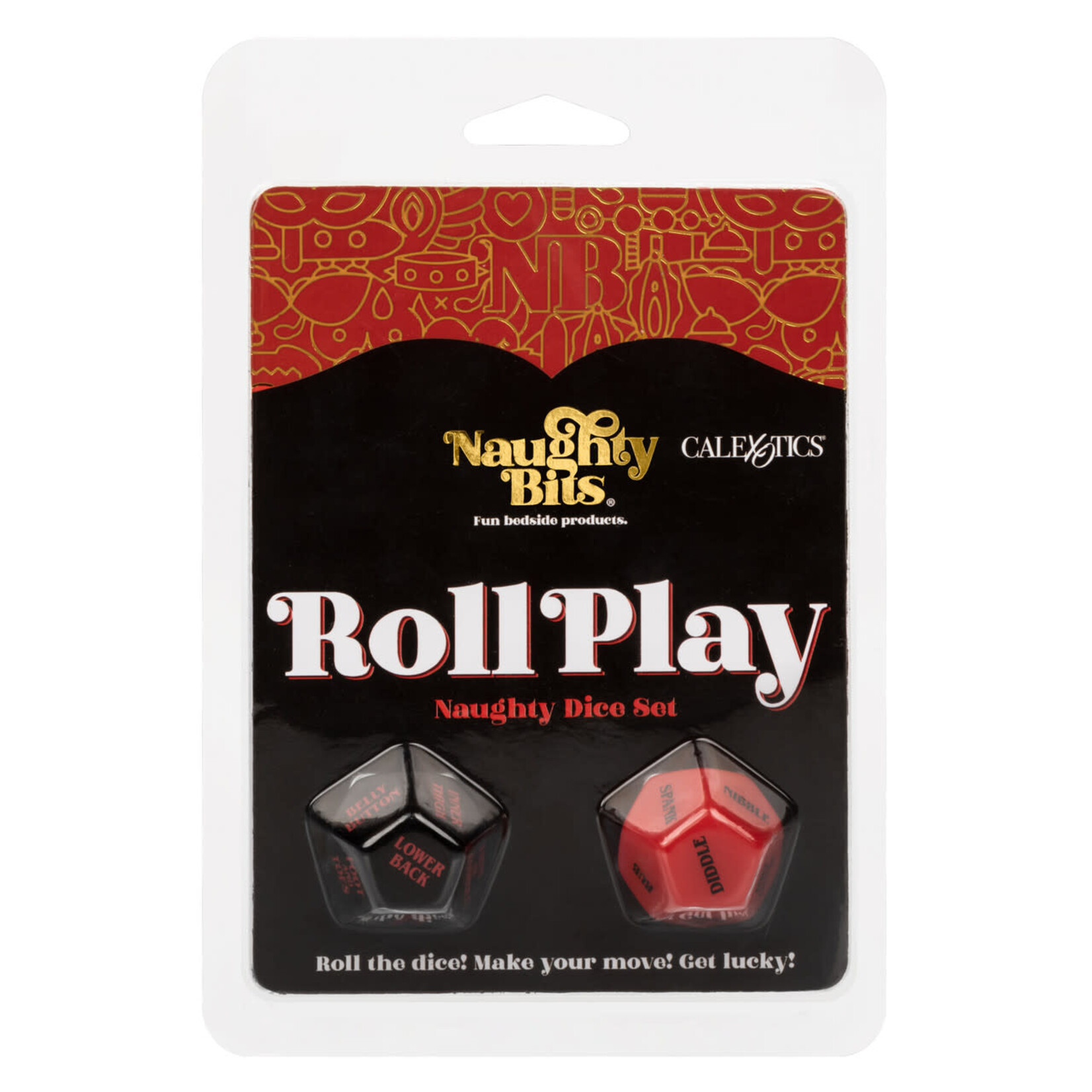 CalExotics Naughty Bits Roll Play Naughty Dice Set
