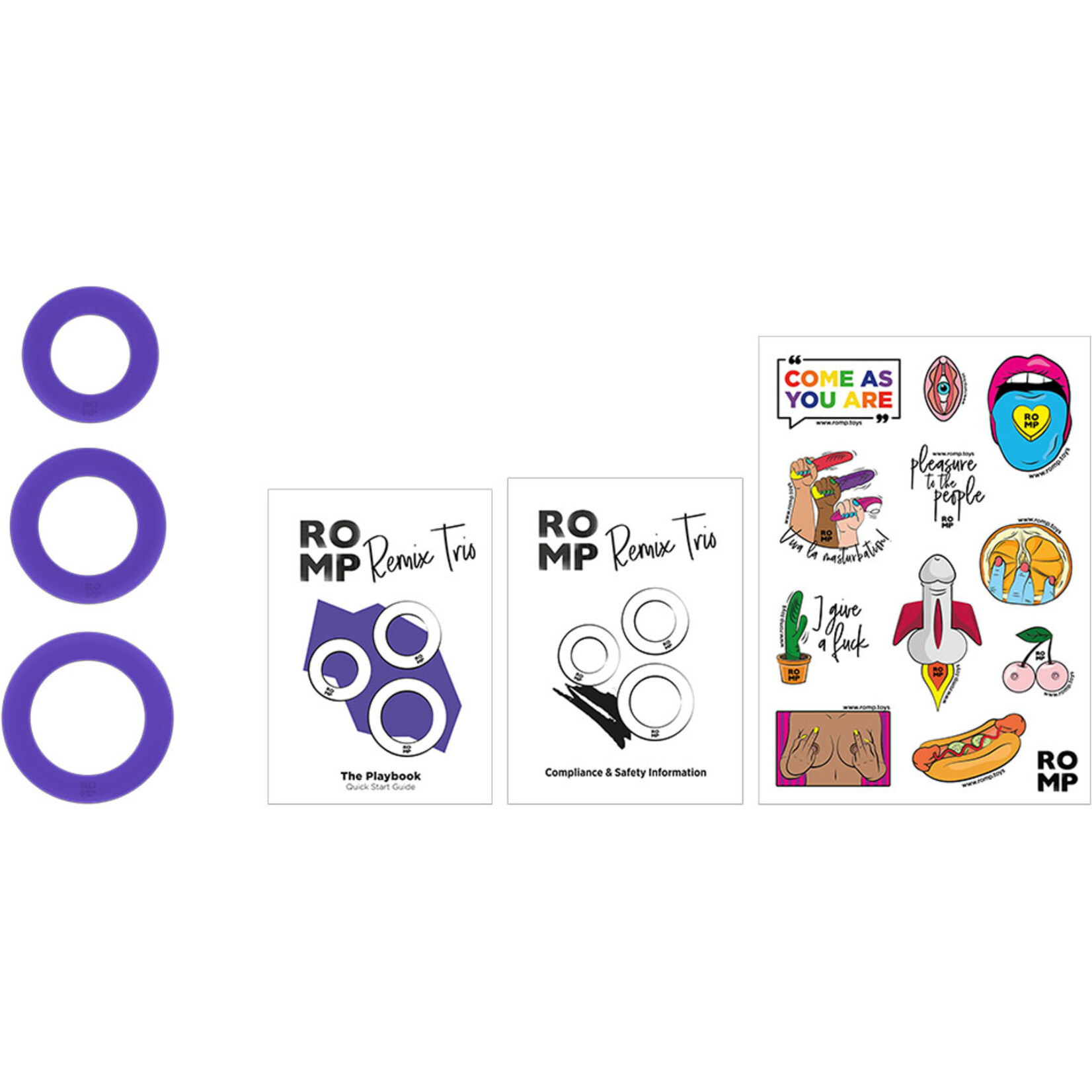 Romp Romp Remix Trio Penis Rings