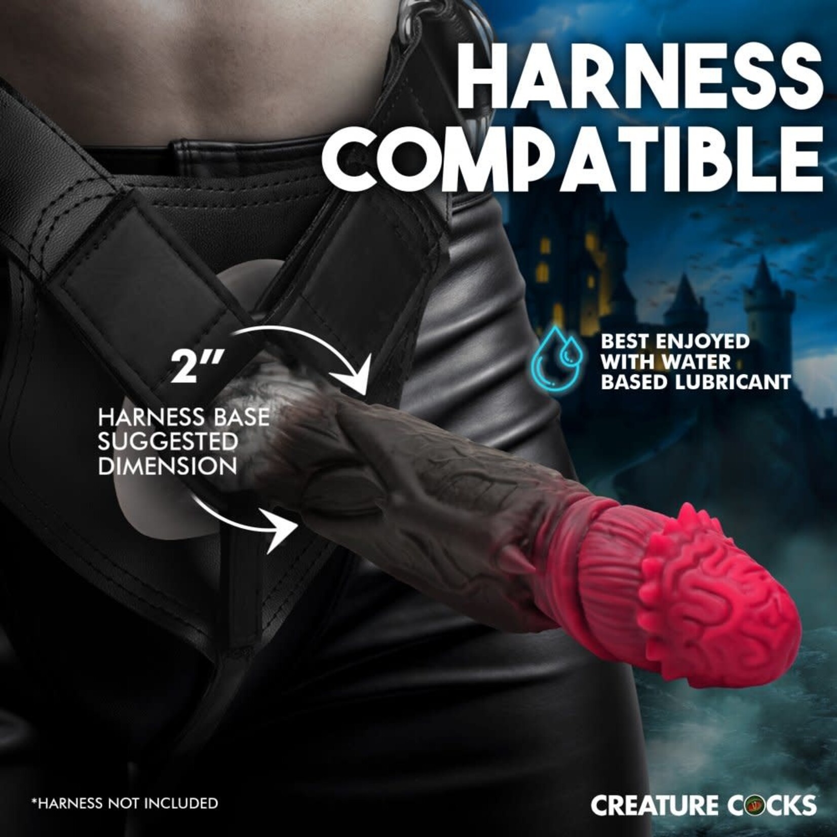 Creature Cocks Creature Cocks Count Cockula Silicone Dildo