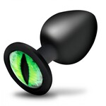Creature Cocks Creature Eye Green Eye Silicone Butt Plug - Large