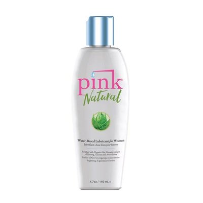 Pink Pink Natural Water-Based Lubricant 4.7oz