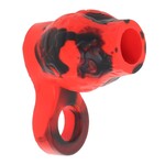 Creature Cocks Hell Hound Silicone Girth Enhancer with Ball Strap - Medium