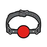 Enamel Pins Ball Gag