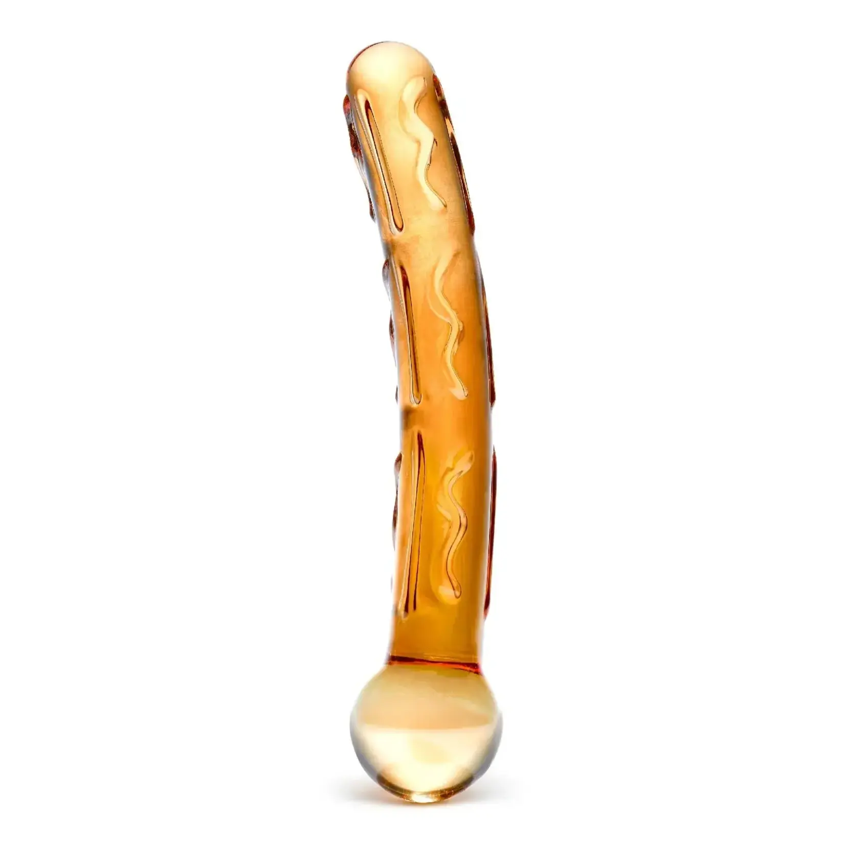 Gläs Gläs 7.5" Orange Tickler Glass Dildo